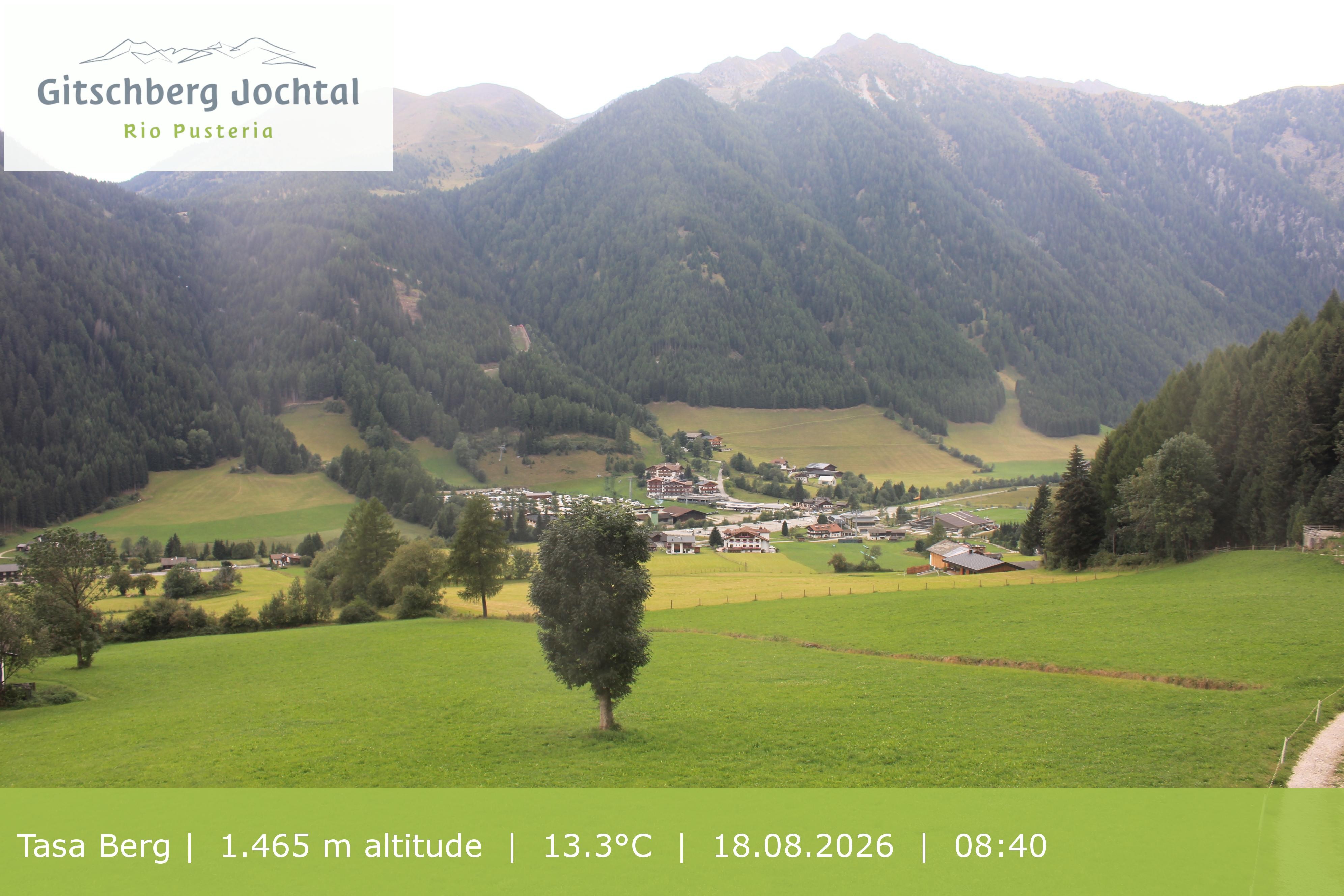 Archiv Foto Webcam: Blick auf den Gitschberg