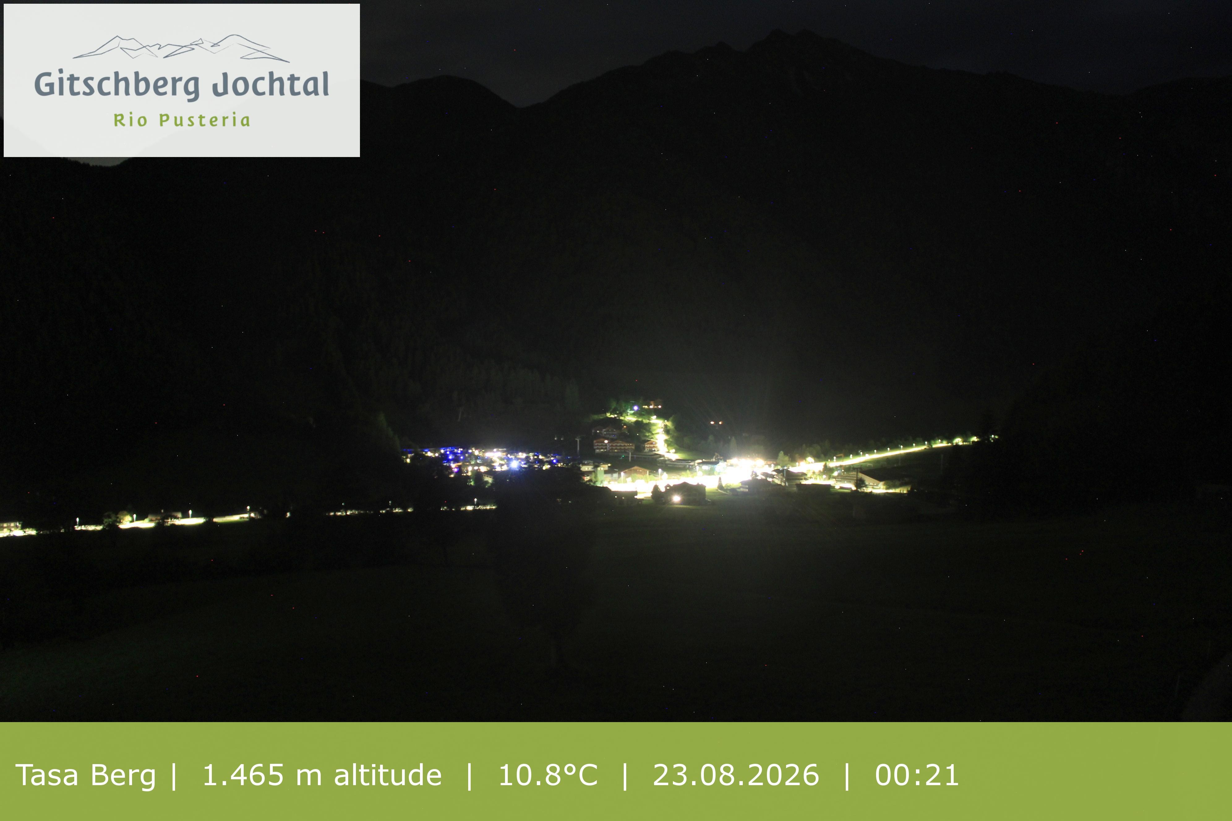 Archived image Webcam: View at Gitschberg Mountain