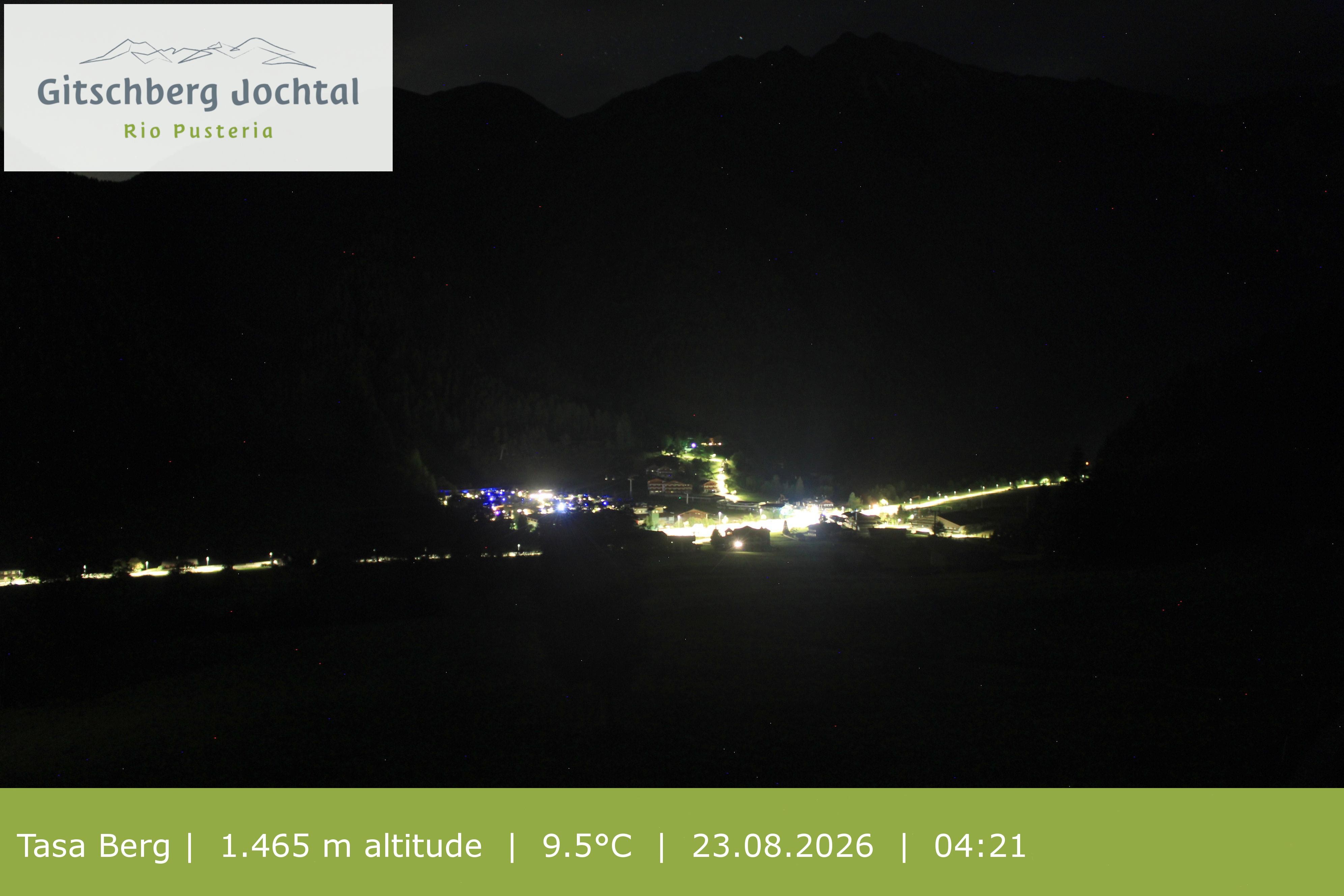 Archived image Webcam: View at Gitschberg Mountain