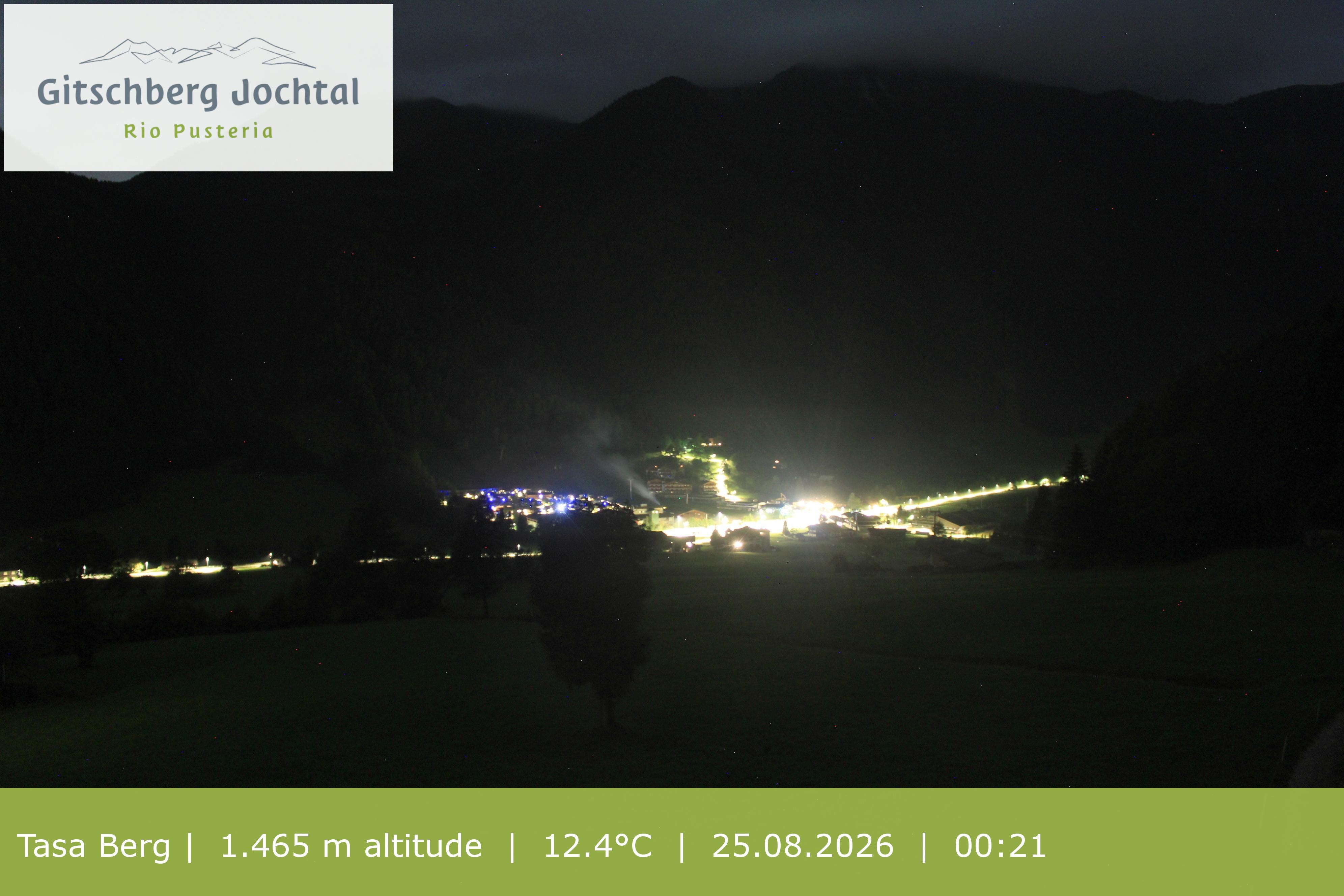 Archived image Webcam: View at Gitschberg Mountain