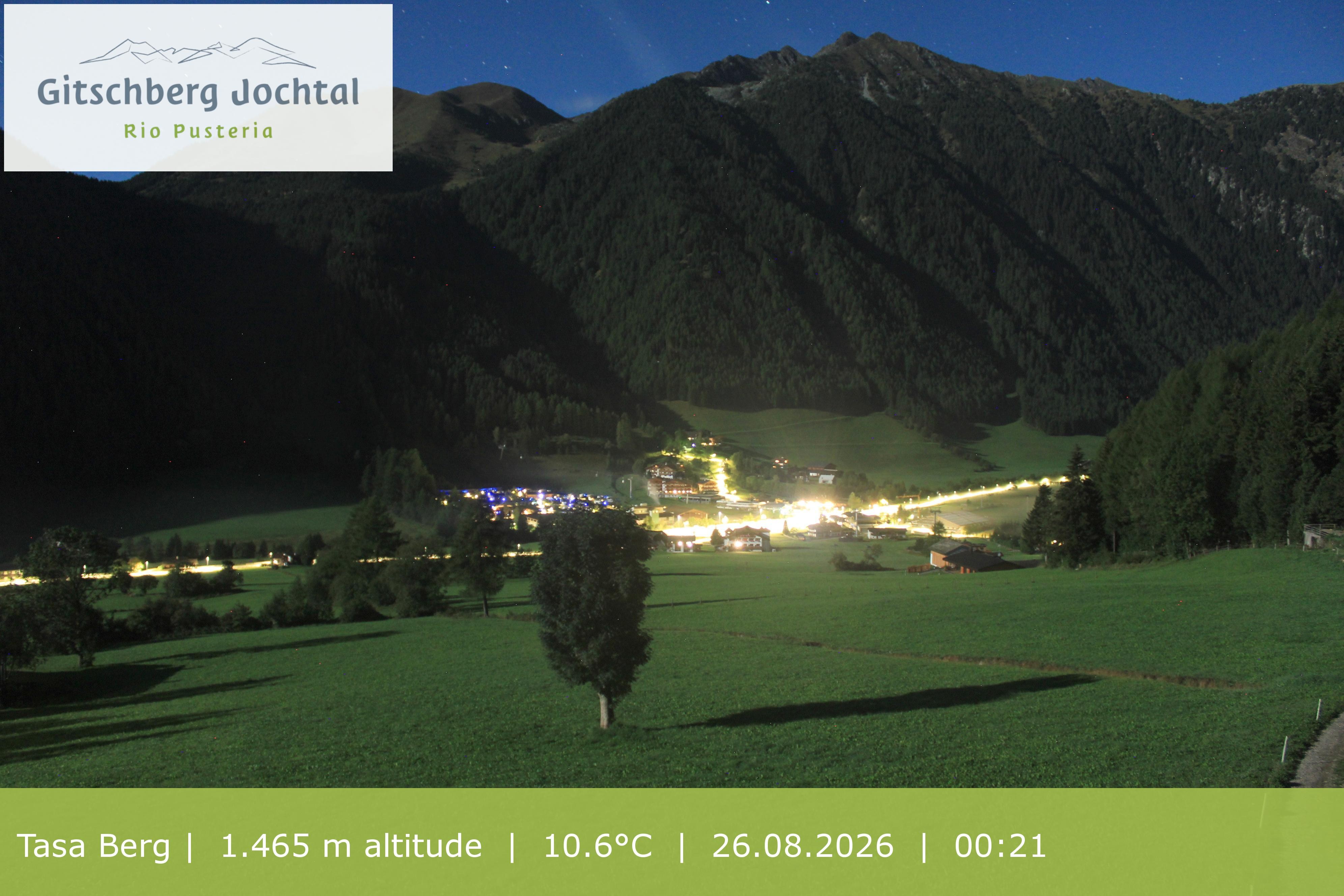 Archiv Foto Webcam: Blick auf den Gitschberg
