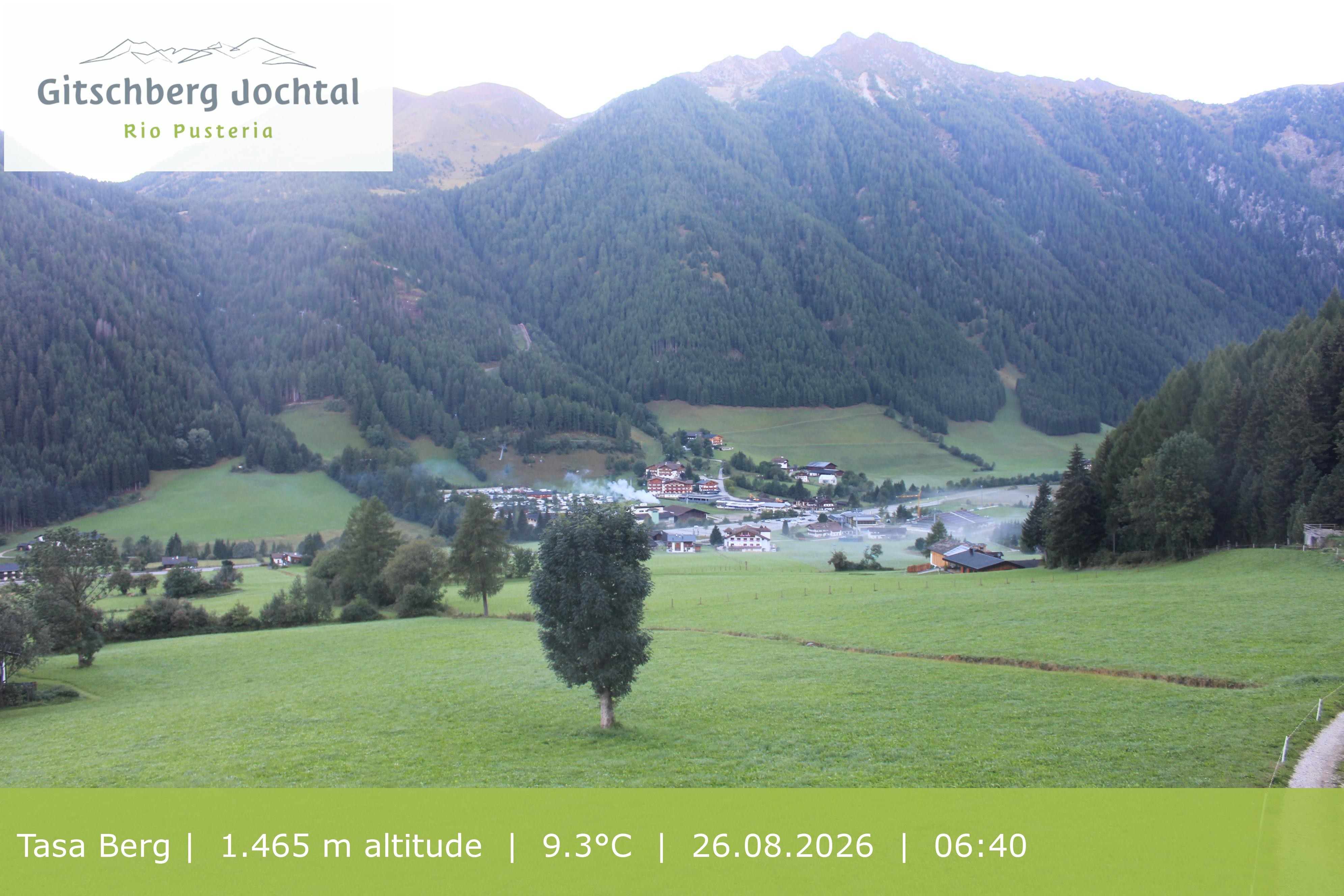 Archiv Foto Webcam: Blick auf den Gitschberg