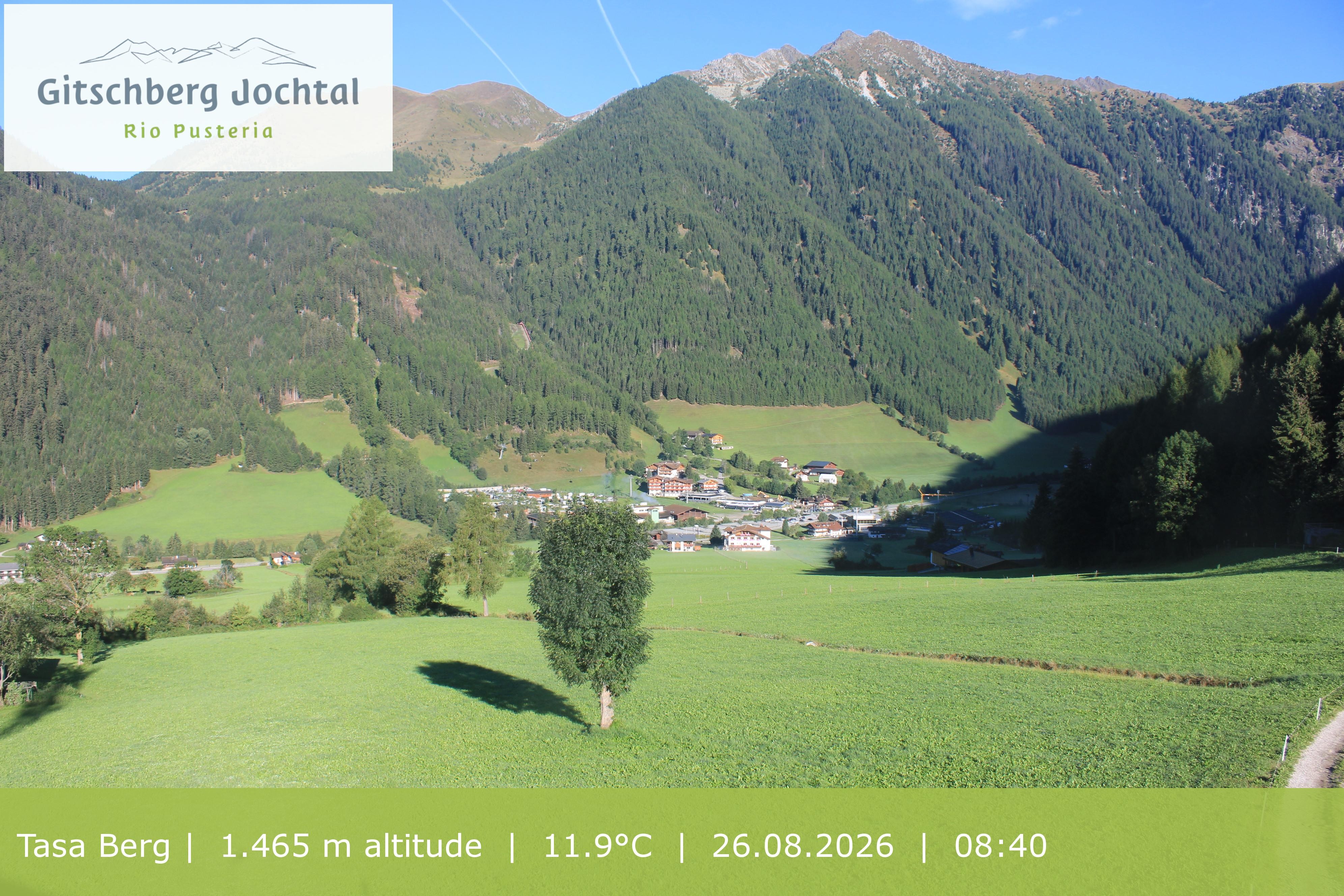 Archiv Foto Webcam: Blick auf den Gitschberg