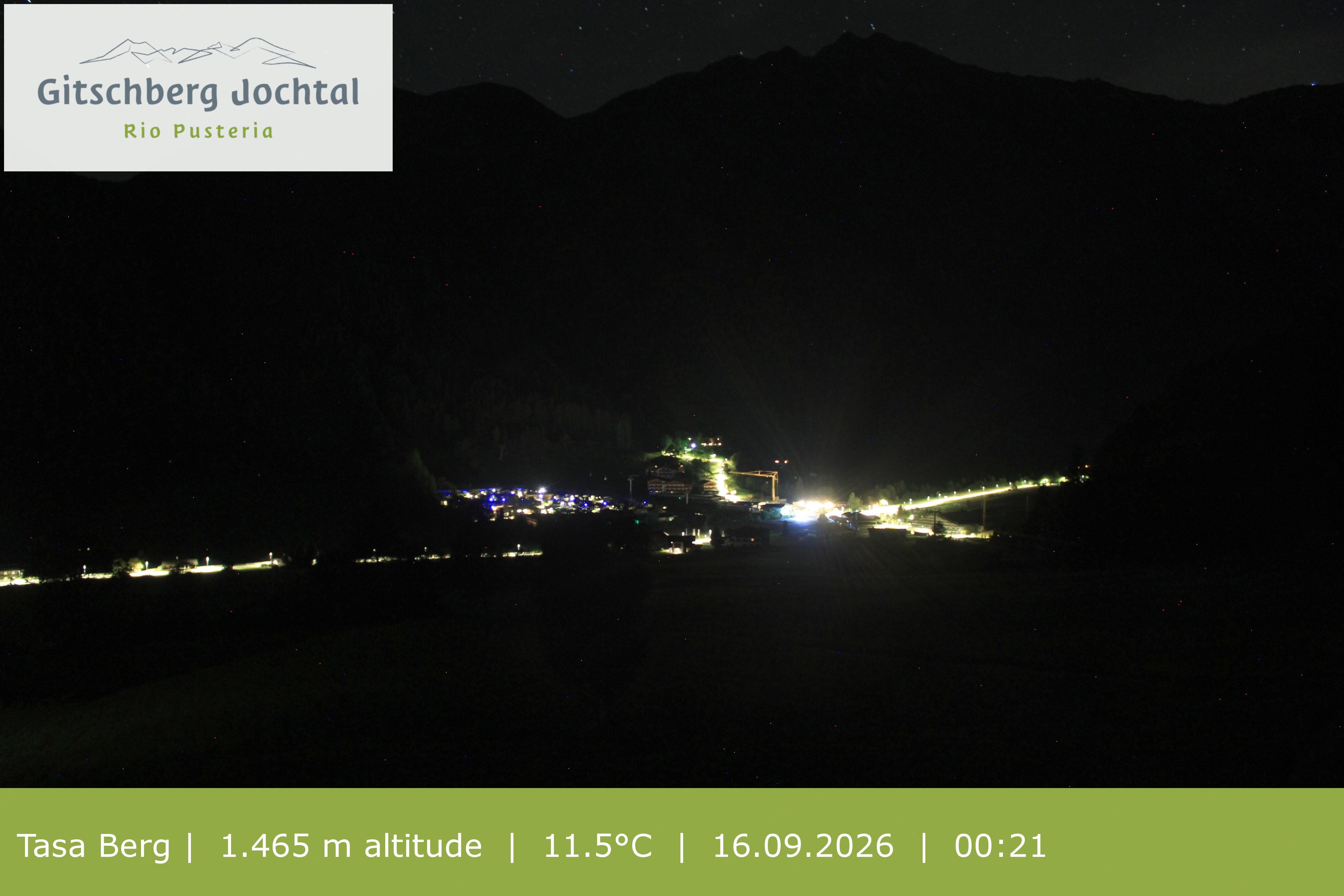 Archived image Webcam: View at Gitschberg Mountain