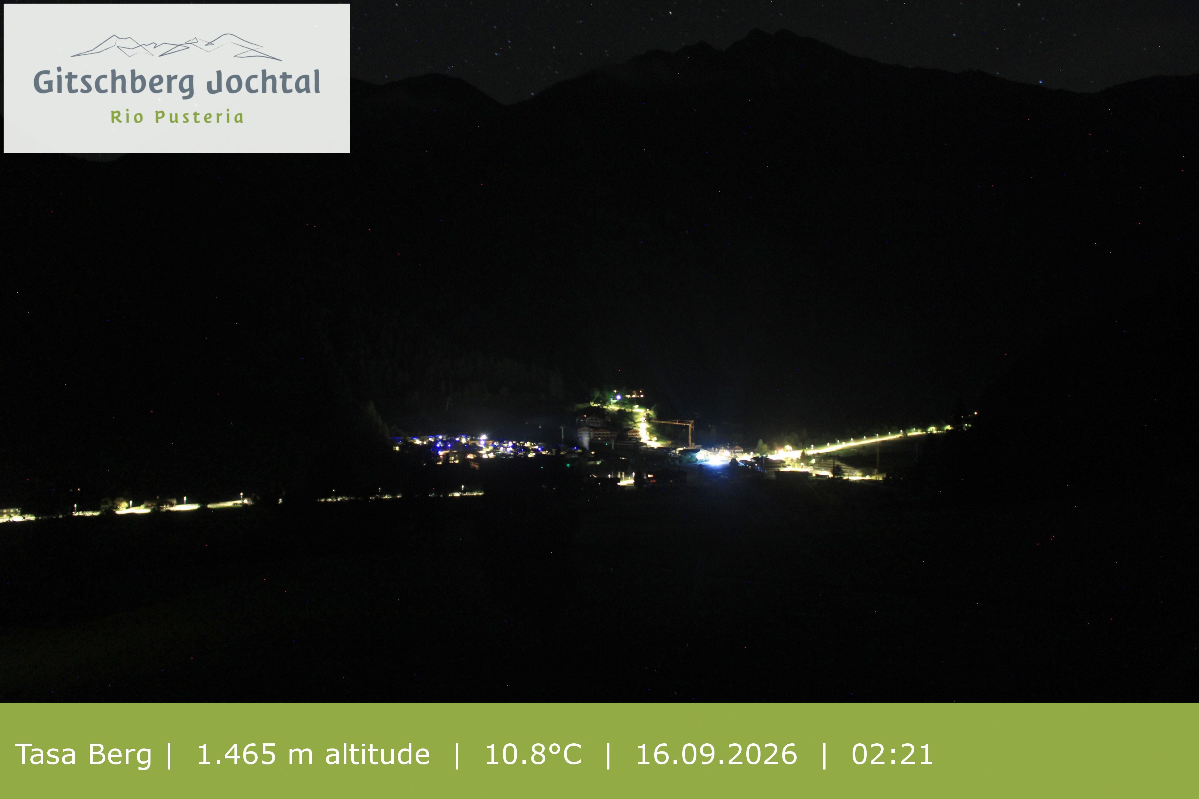 Archived image Webcam: View at Gitschberg Mountain