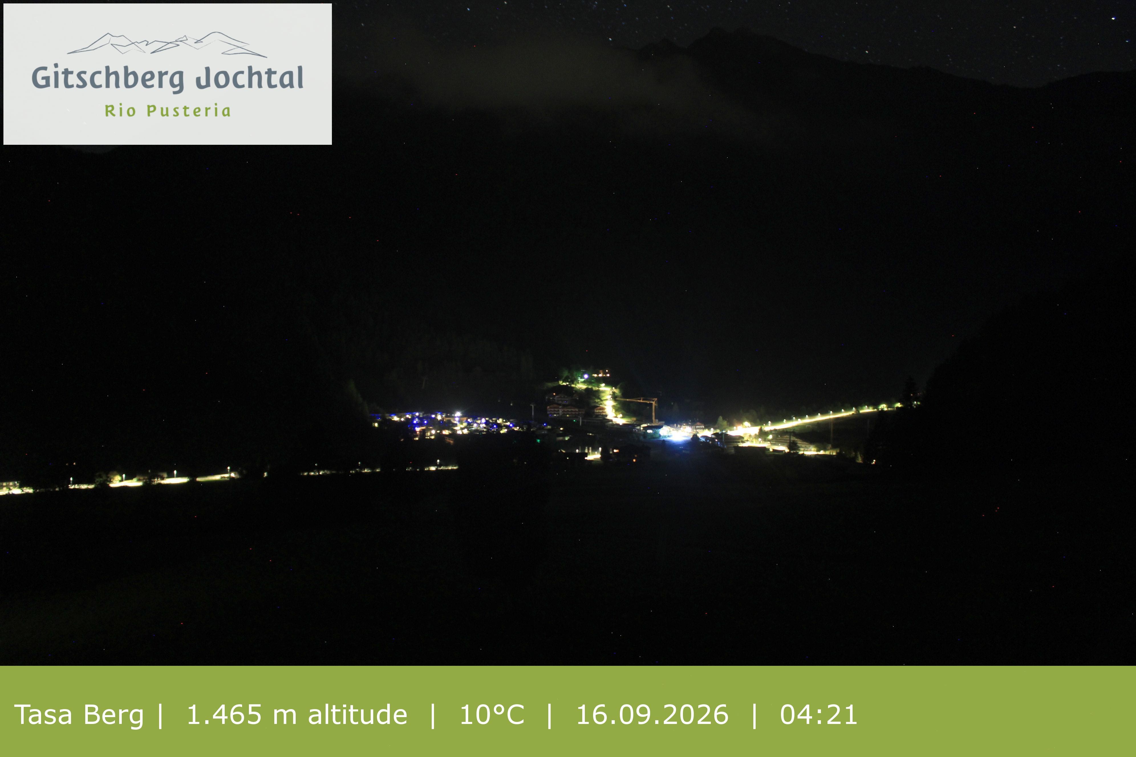 Archived image Webcam: View at Gitschberg Mountain