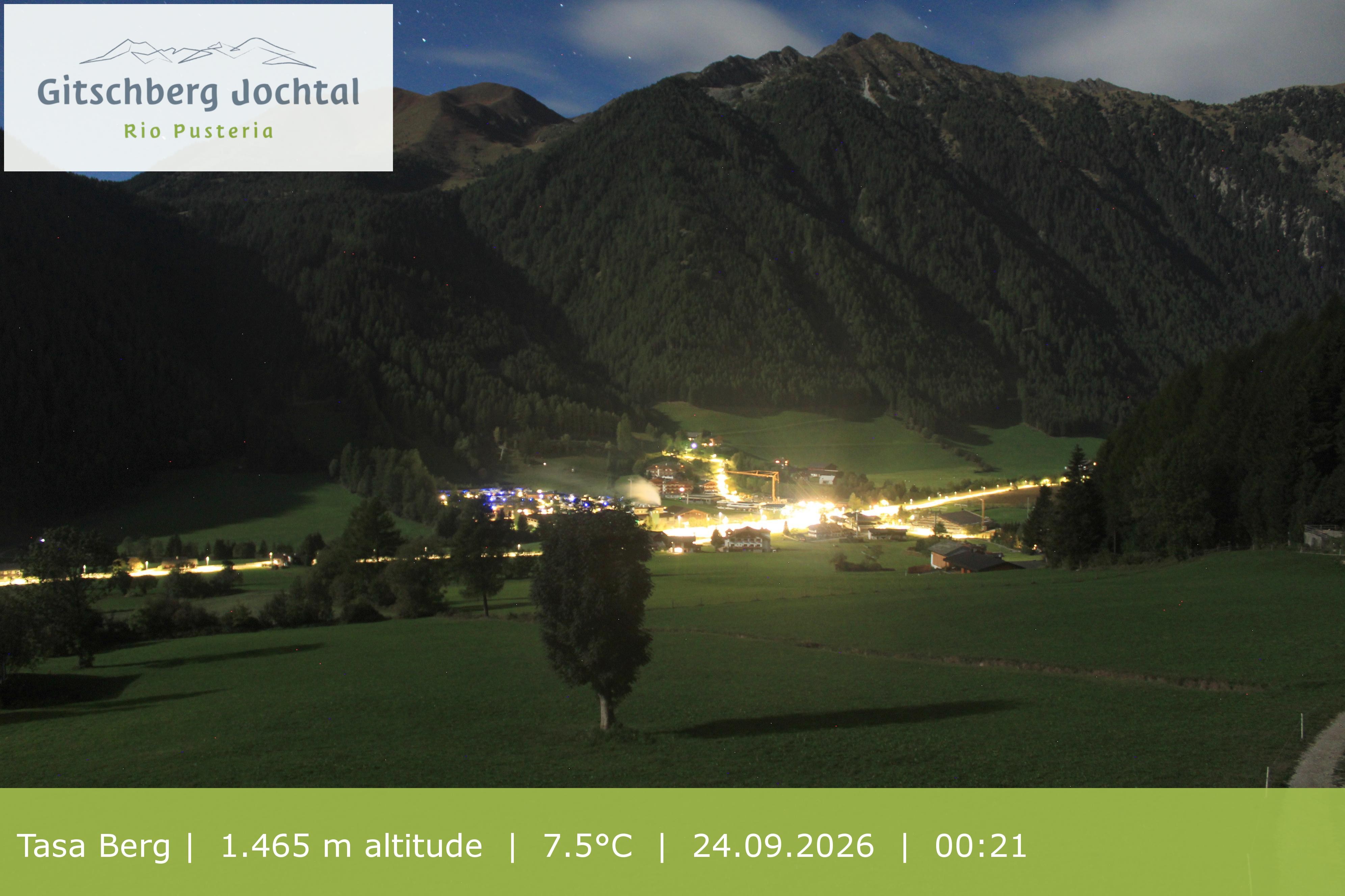 Archiv Foto Webcam: Blick auf den Gitschberg