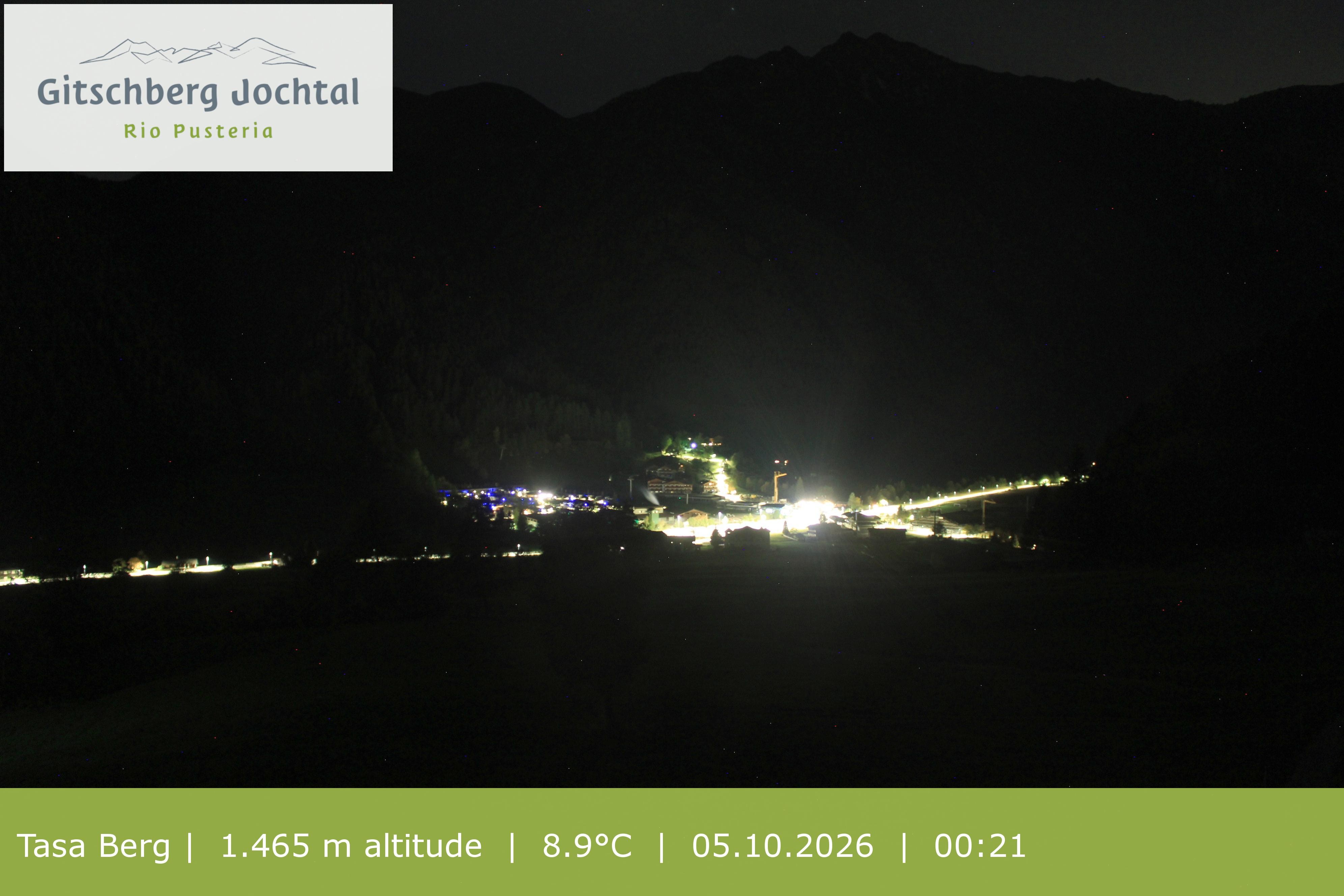 Archived image Webcam: View at Gitschberg Mountain