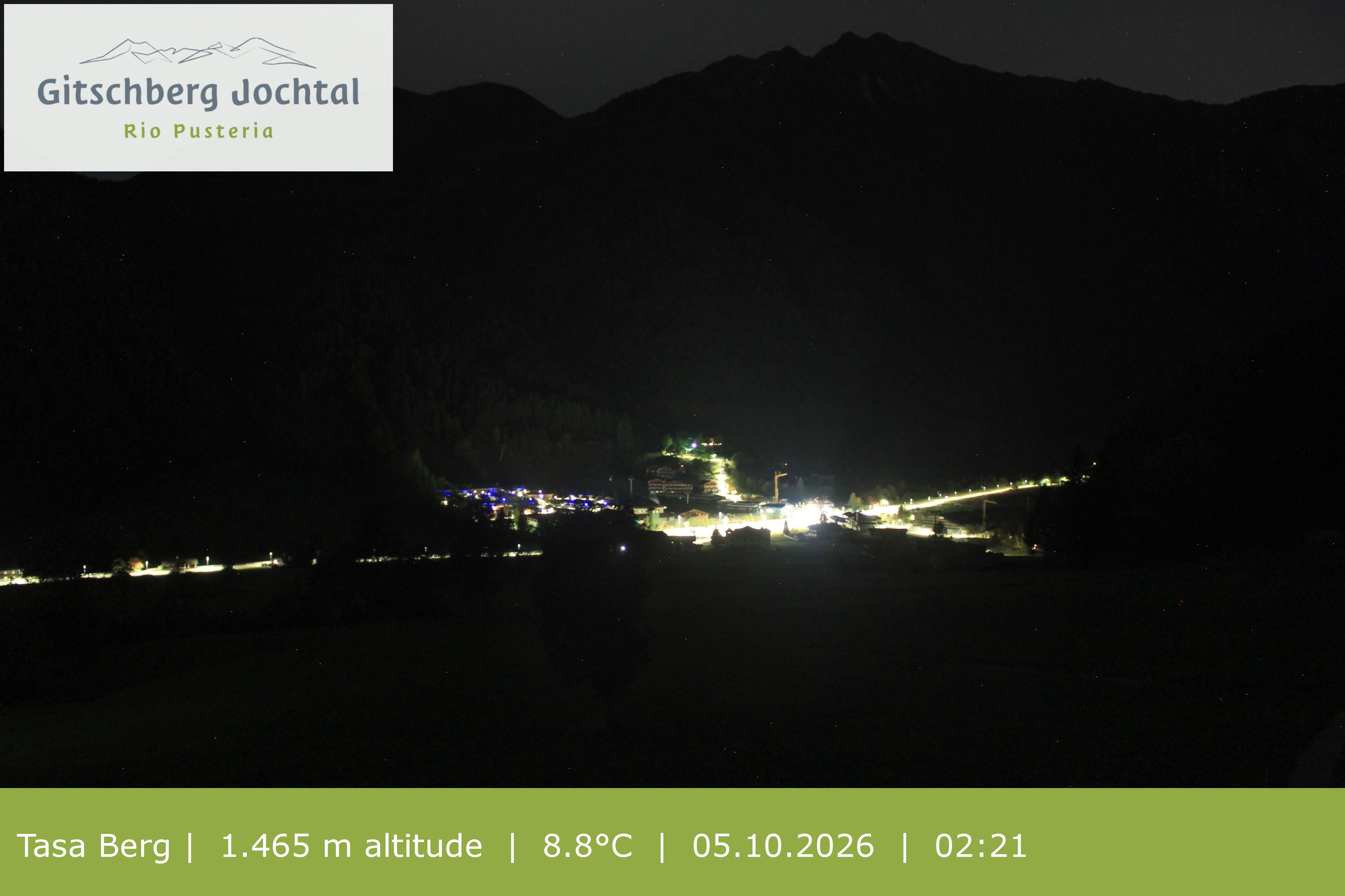 Archived image Webcam: View at Gitschberg Mountain