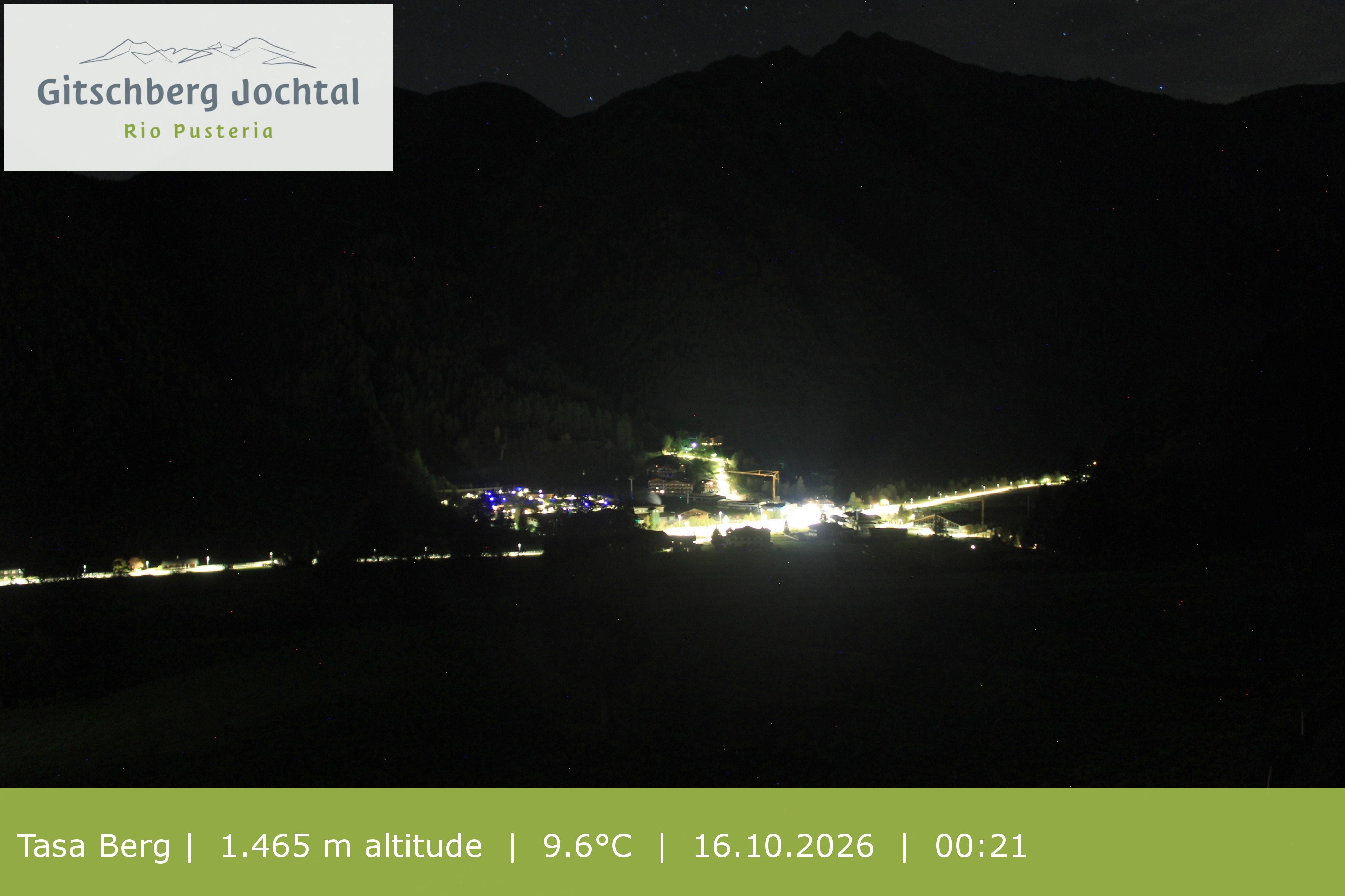 Archived image Webcam: View at Gitschberg Mountain