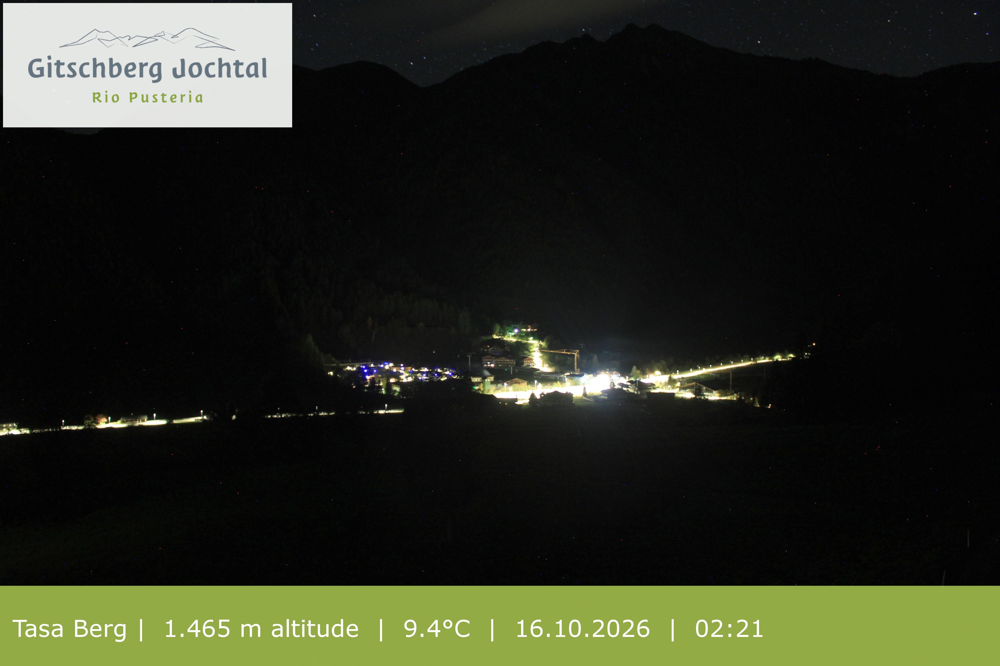 Archived image Webcam: View at Gitschberg Mountain