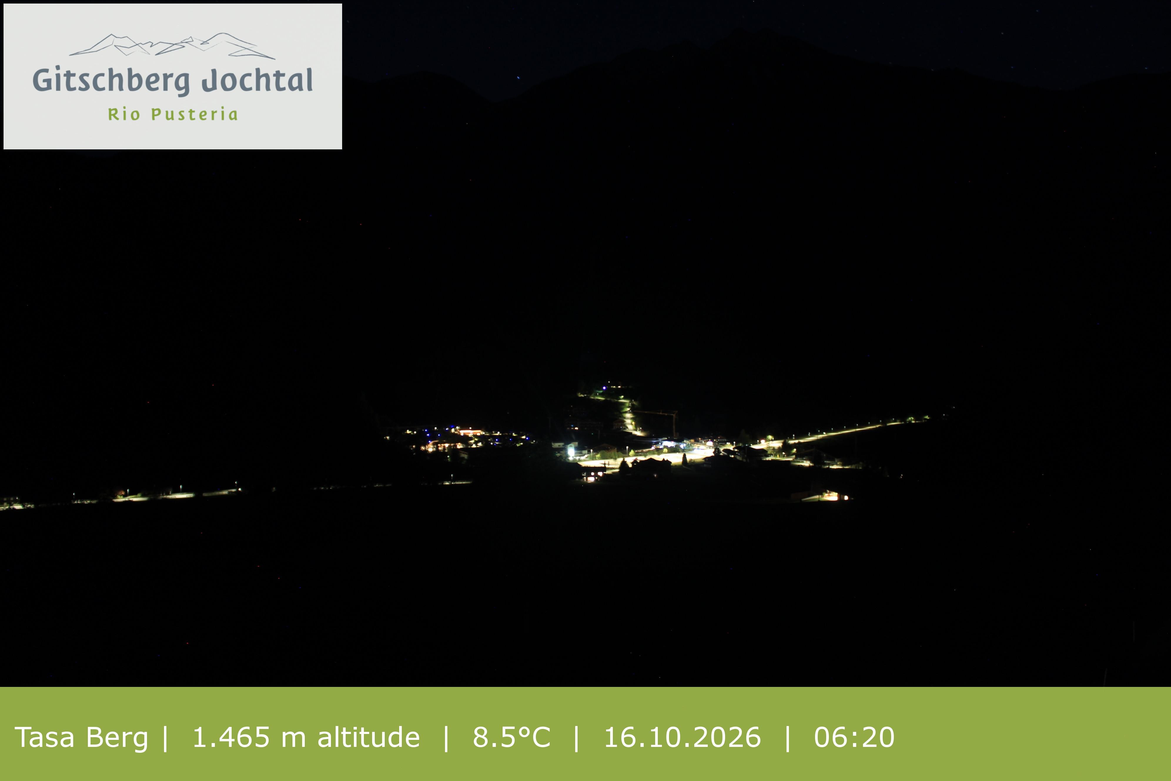 Archived image Webcam: View at Gitschberg Mountain