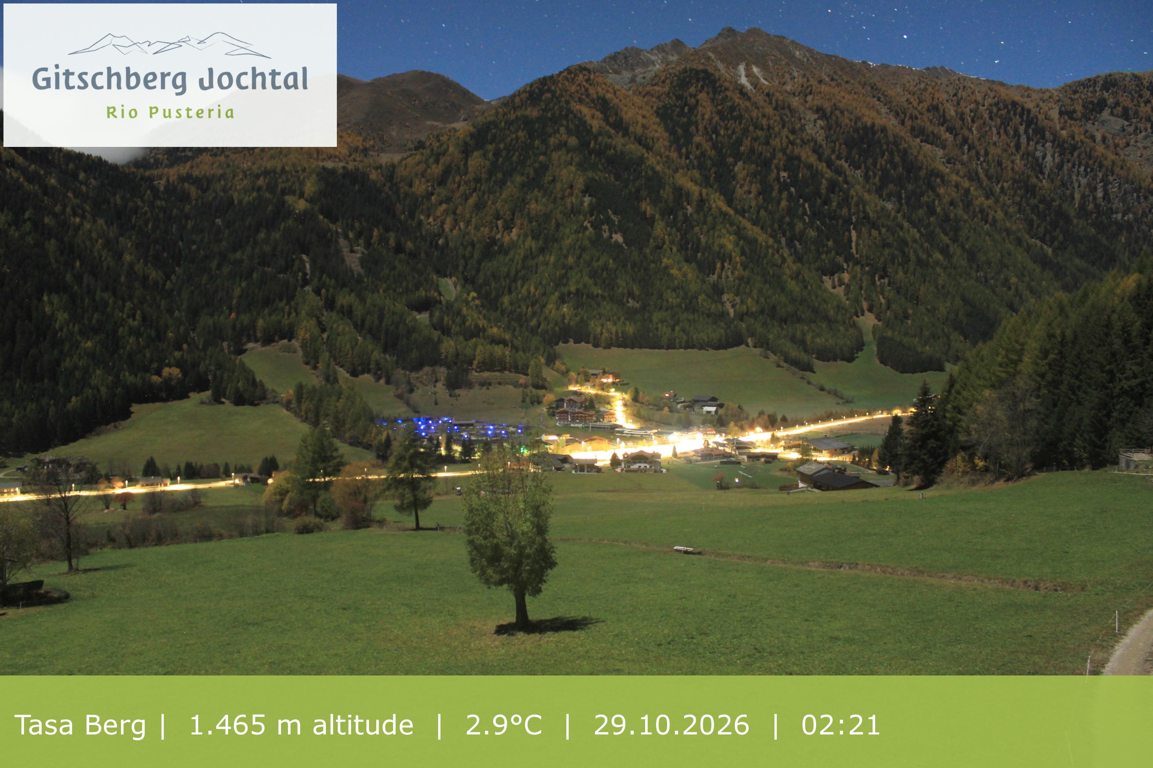 Archiv Foto Webcam: Blick auf den Gitschberg