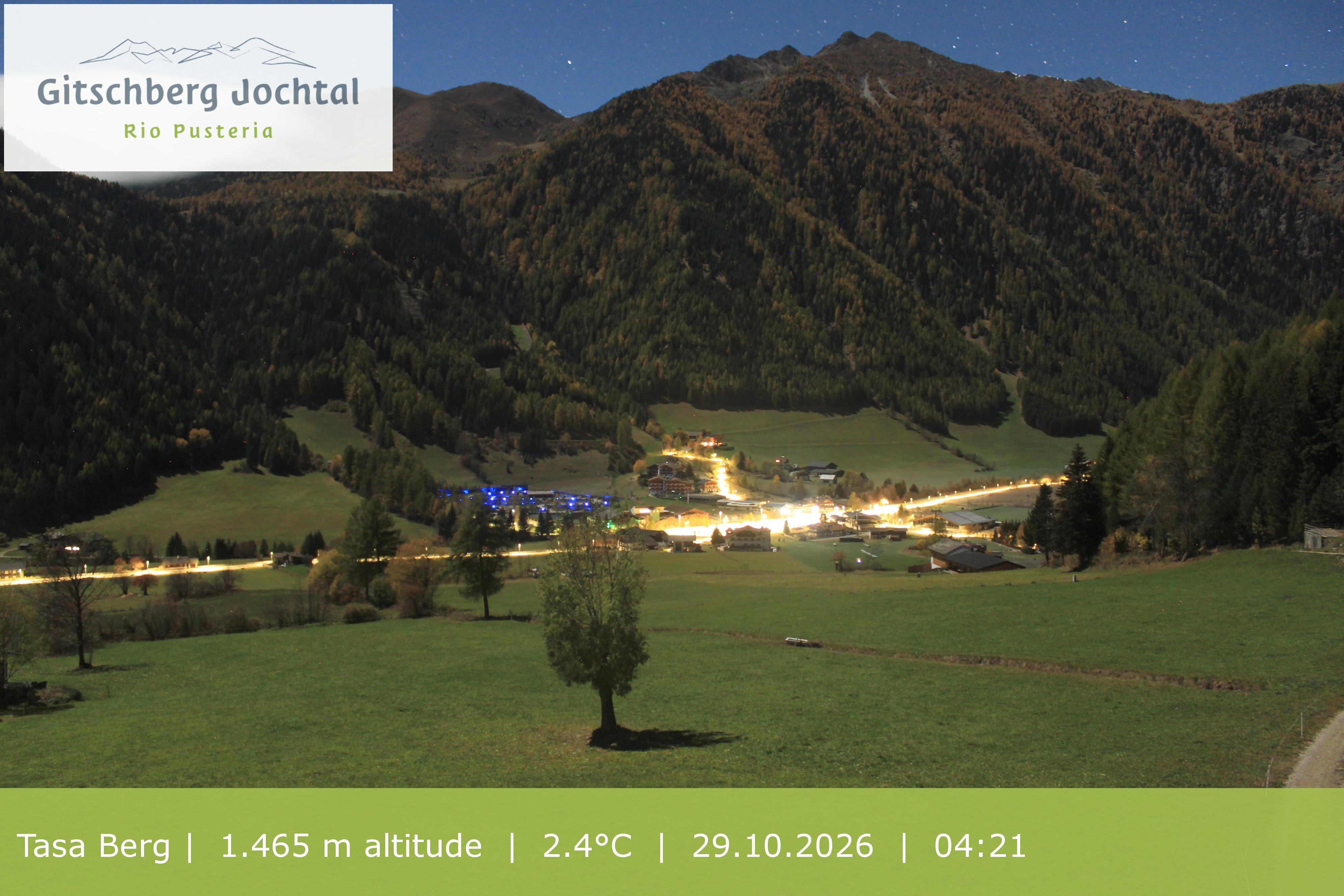 Archiv Foto Webcam: Blick auf den Gitschberg