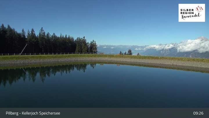 Archiv Foto Webcam Kellerjochbahn: Speichersee