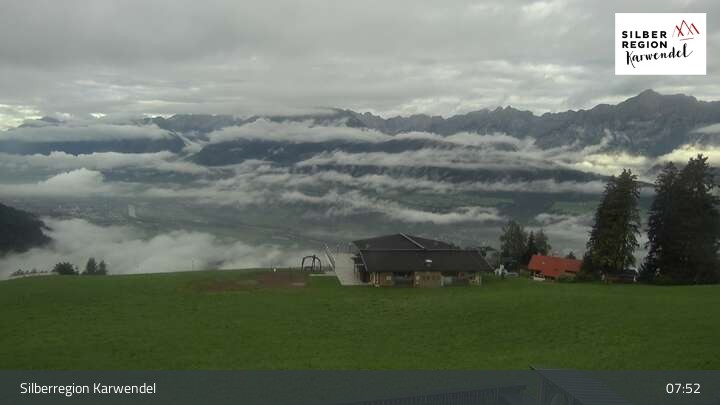 Archived image Webcam Hüttegglift Weerberg Top Station