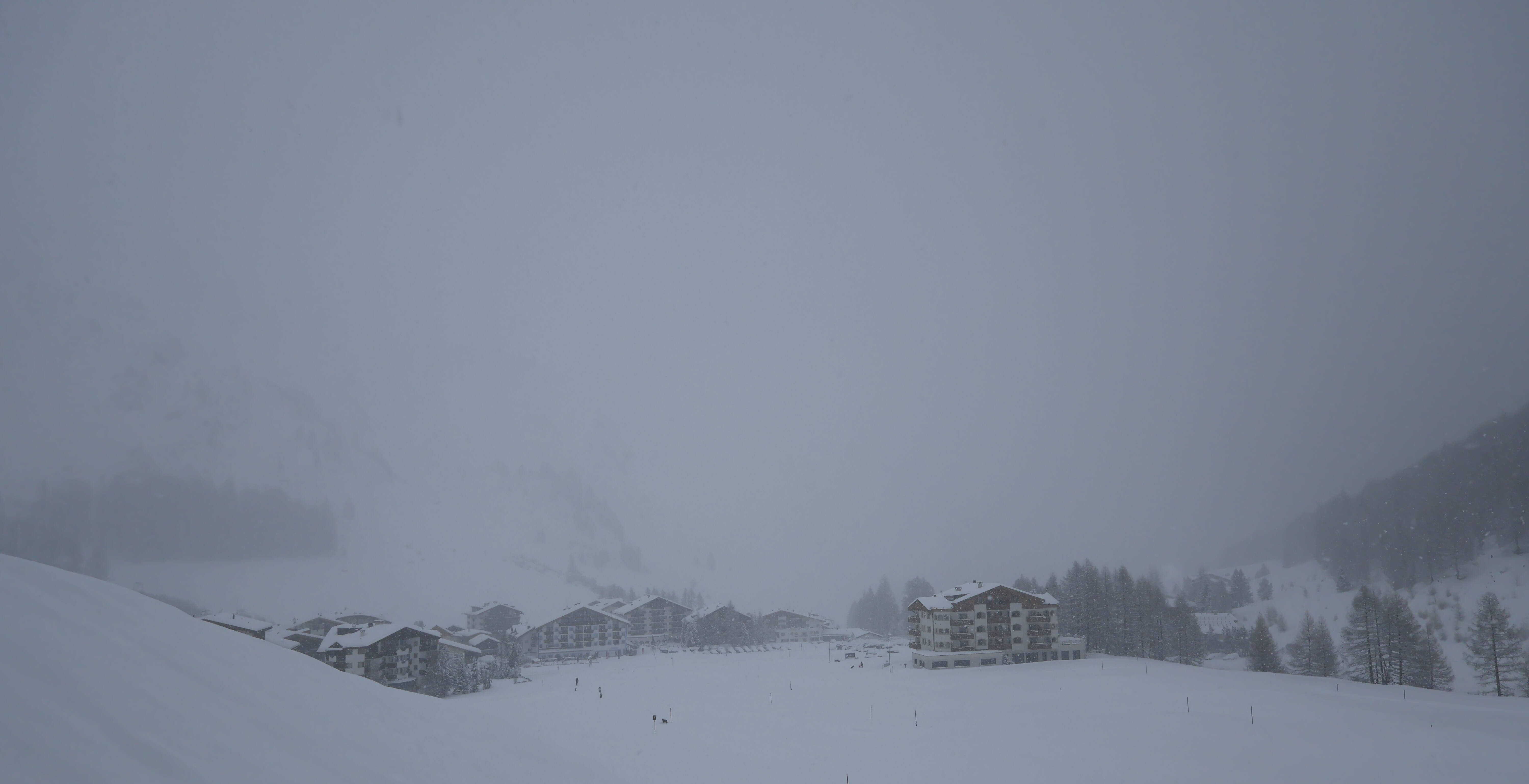 Archiv Foto Webcam Samnaun: Blick auf das Dorf