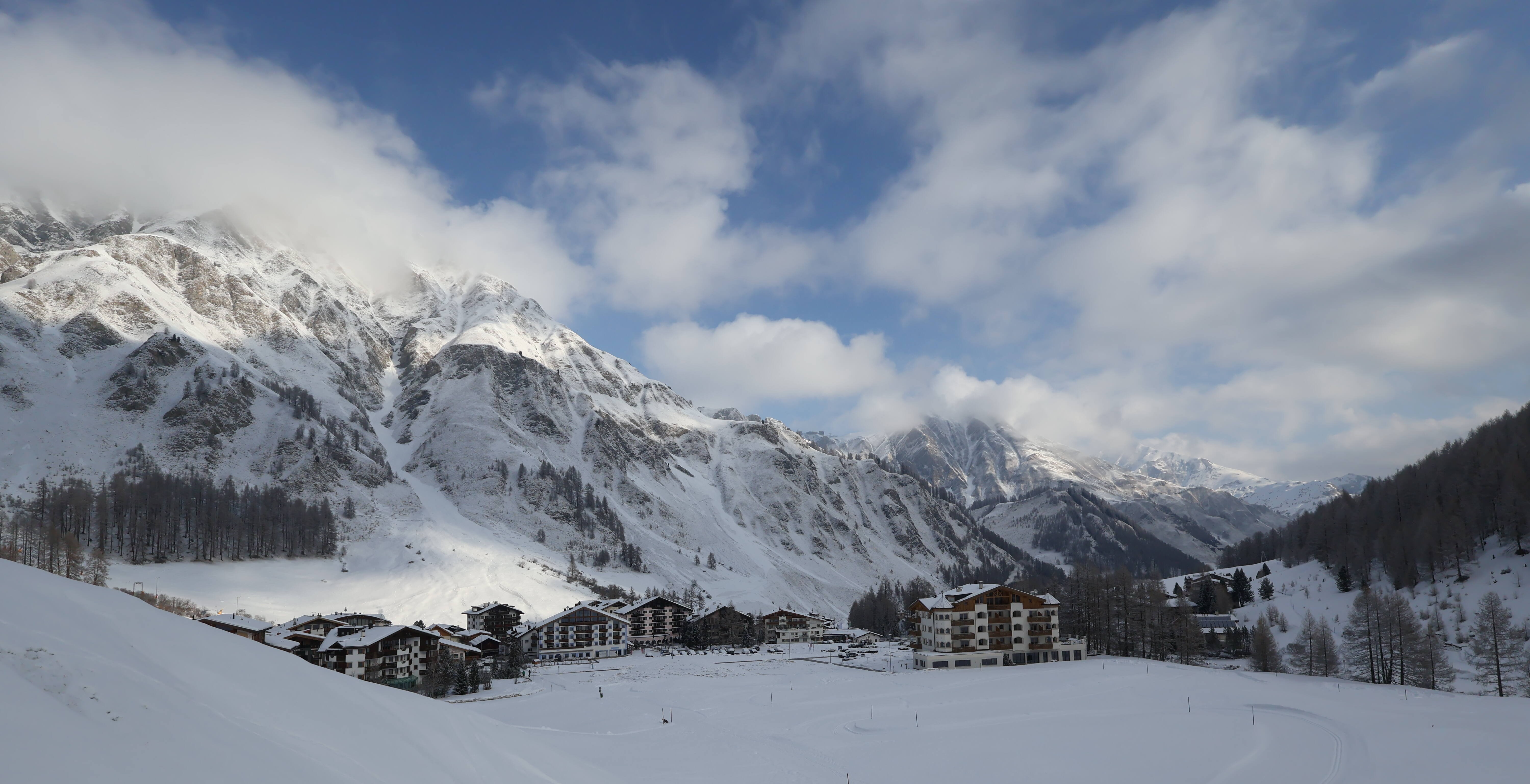 Archived image Webcam Samnaun: Village View