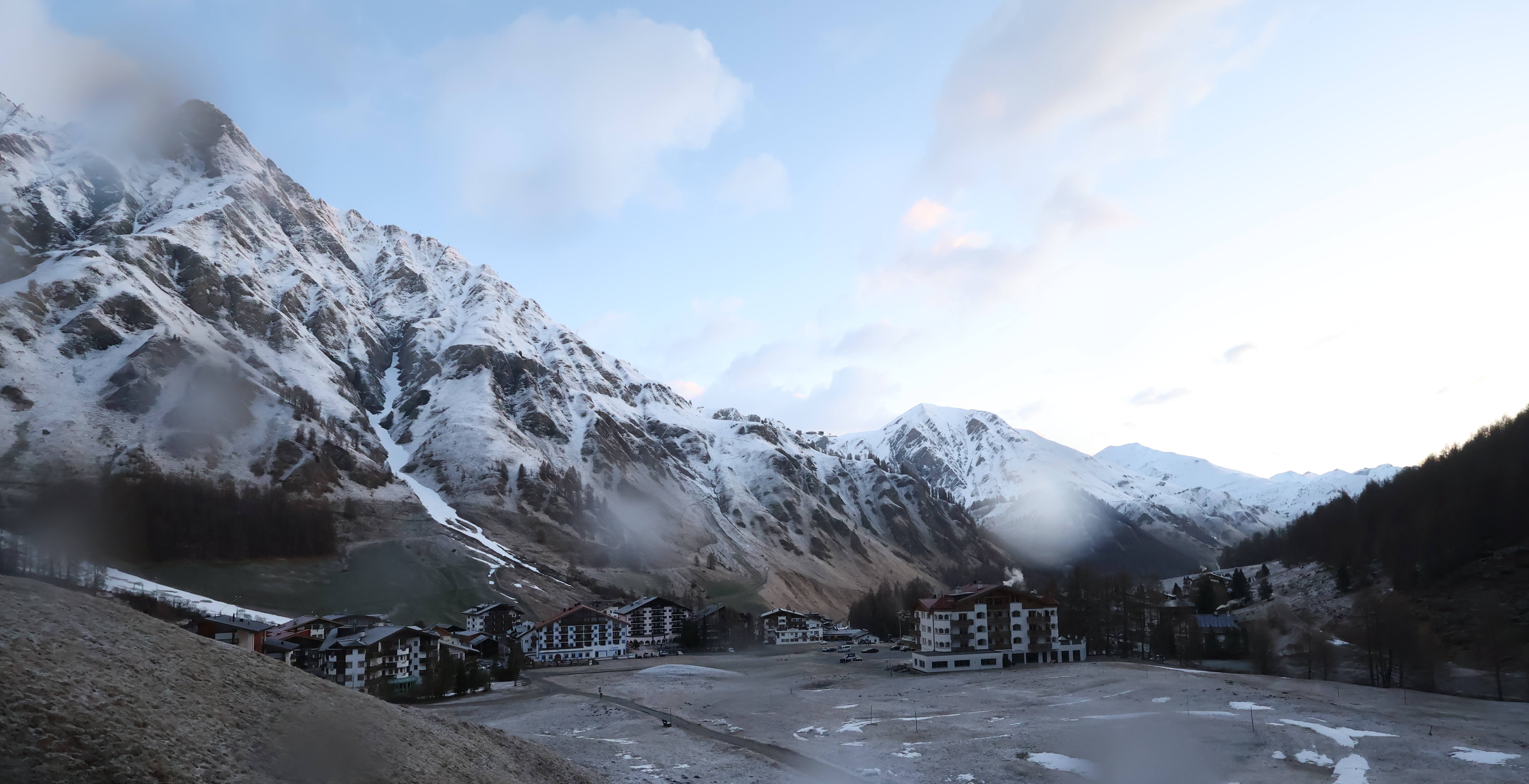 Archived image Webcam Samnaun: Village View