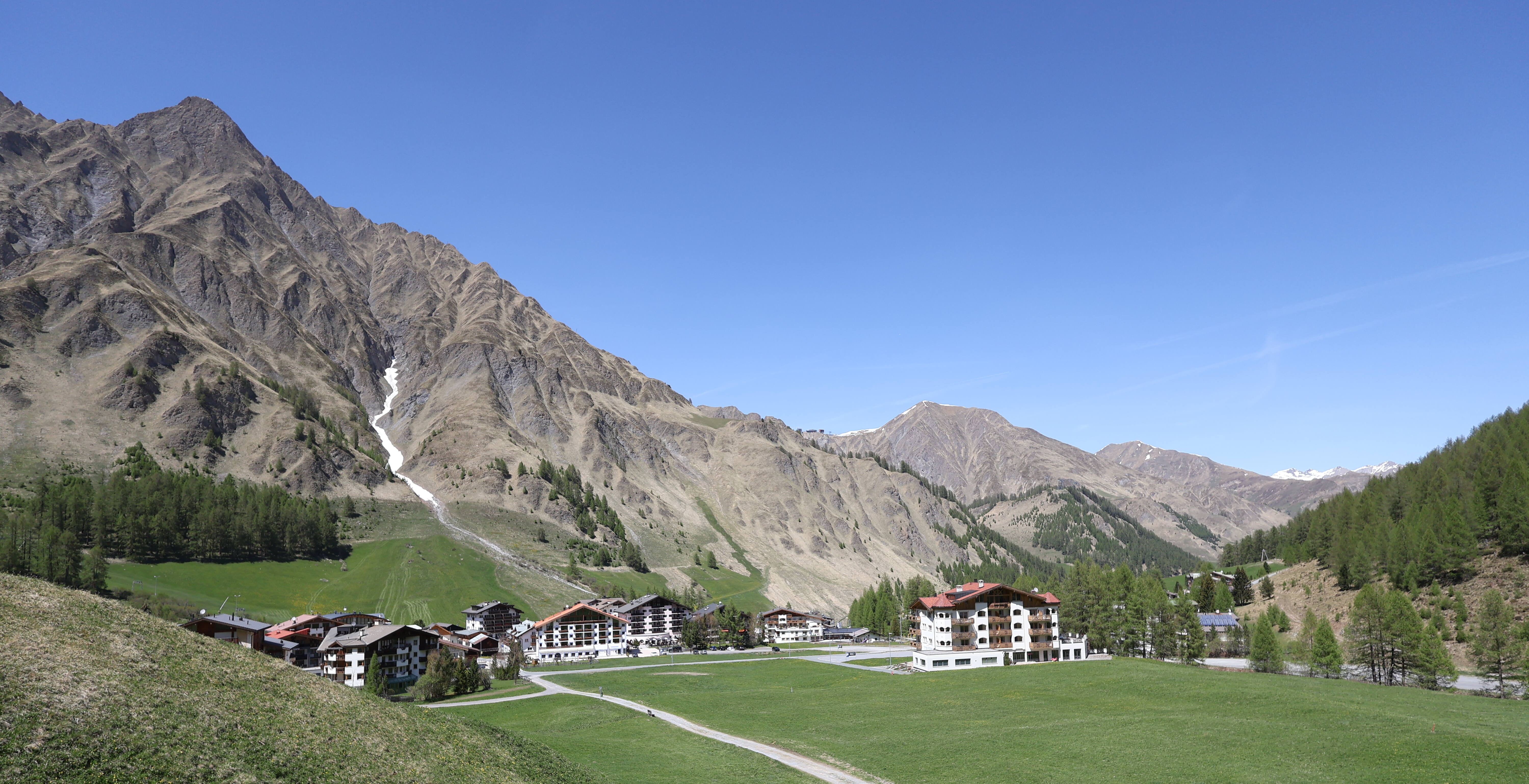 Archived image Webcam Samnaun: Village View