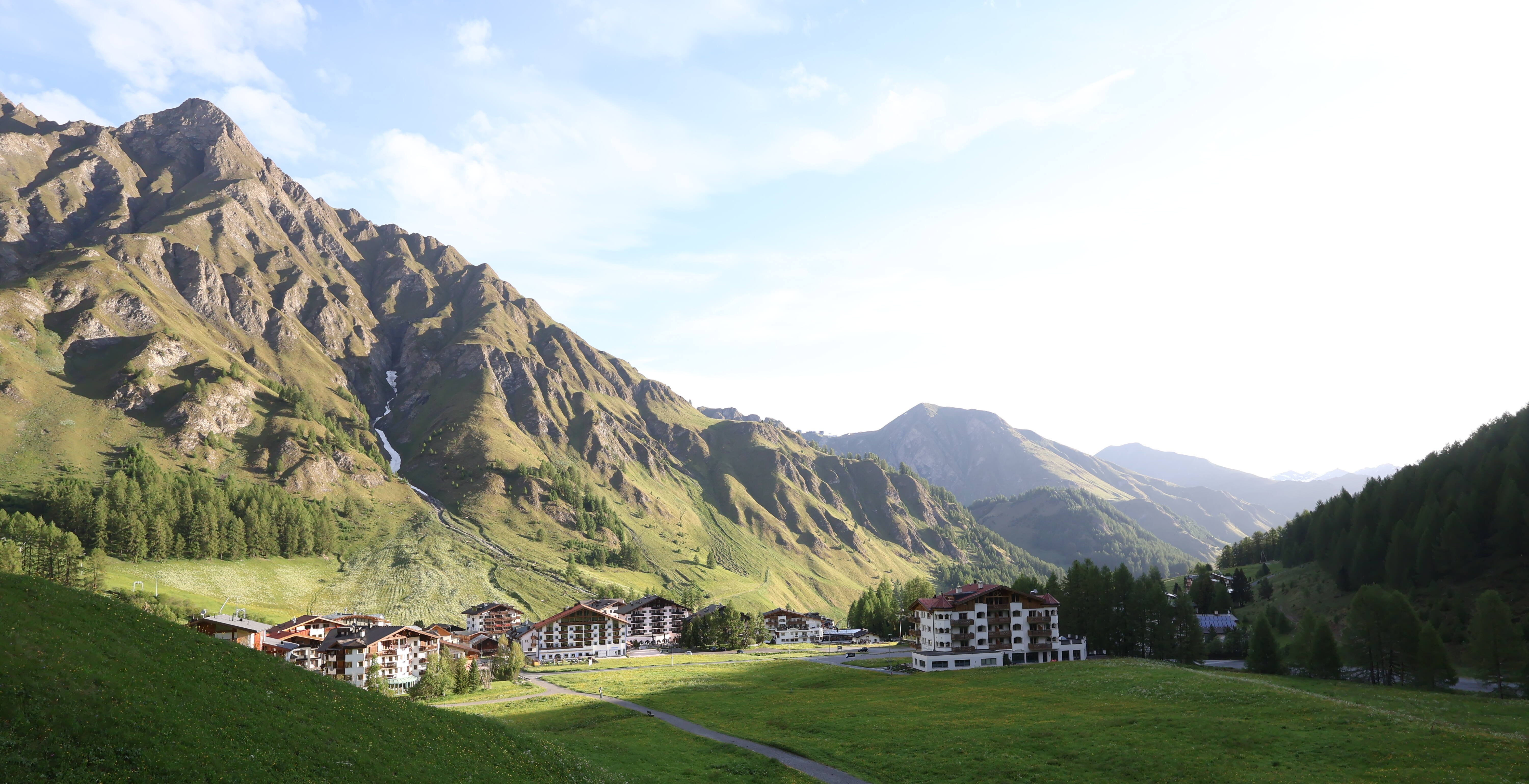 Archived image Webcam Samnaun: Village View