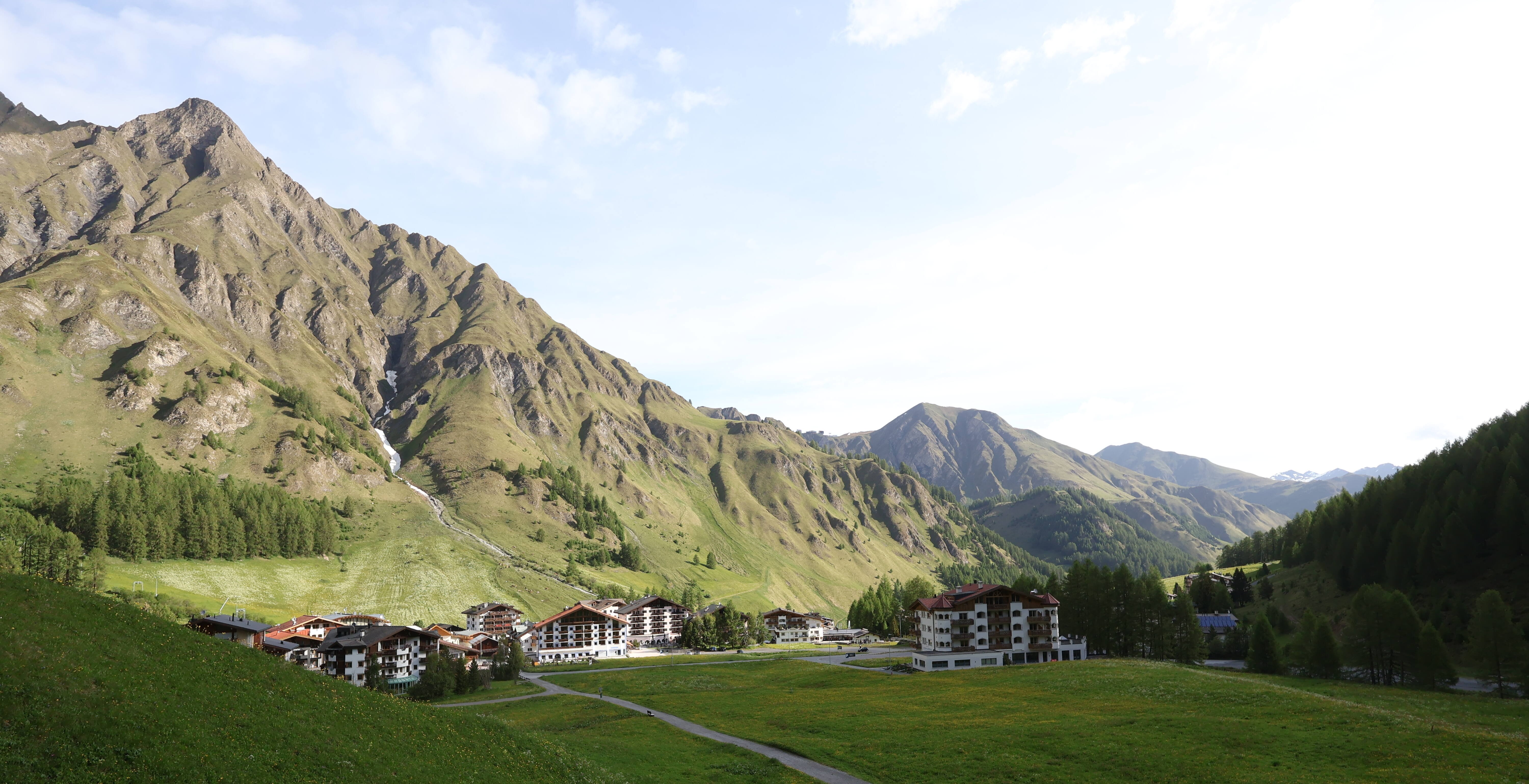 Archived image Webcam Samnaun: Village View