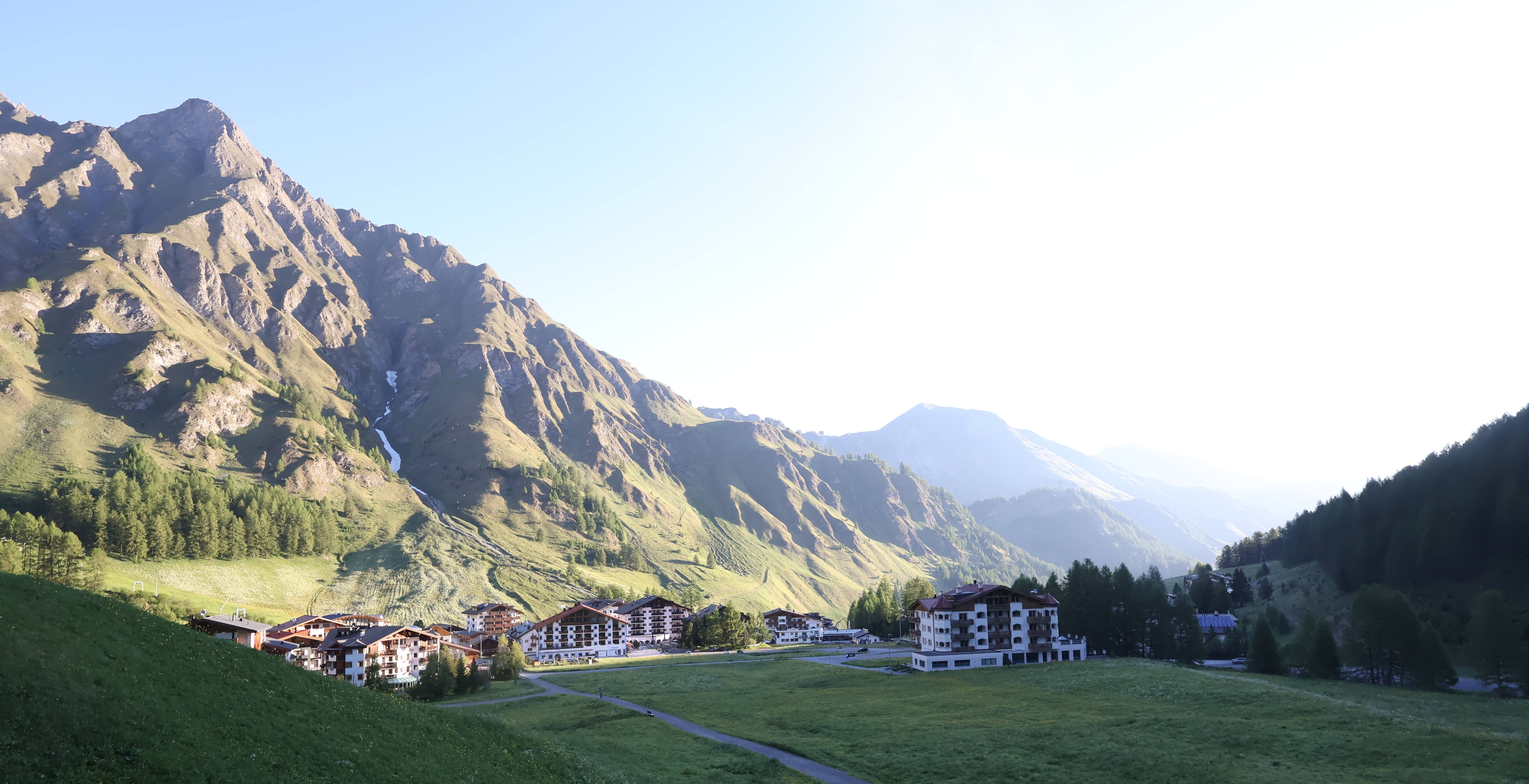 Archived image Webcam Samnaun: Village View