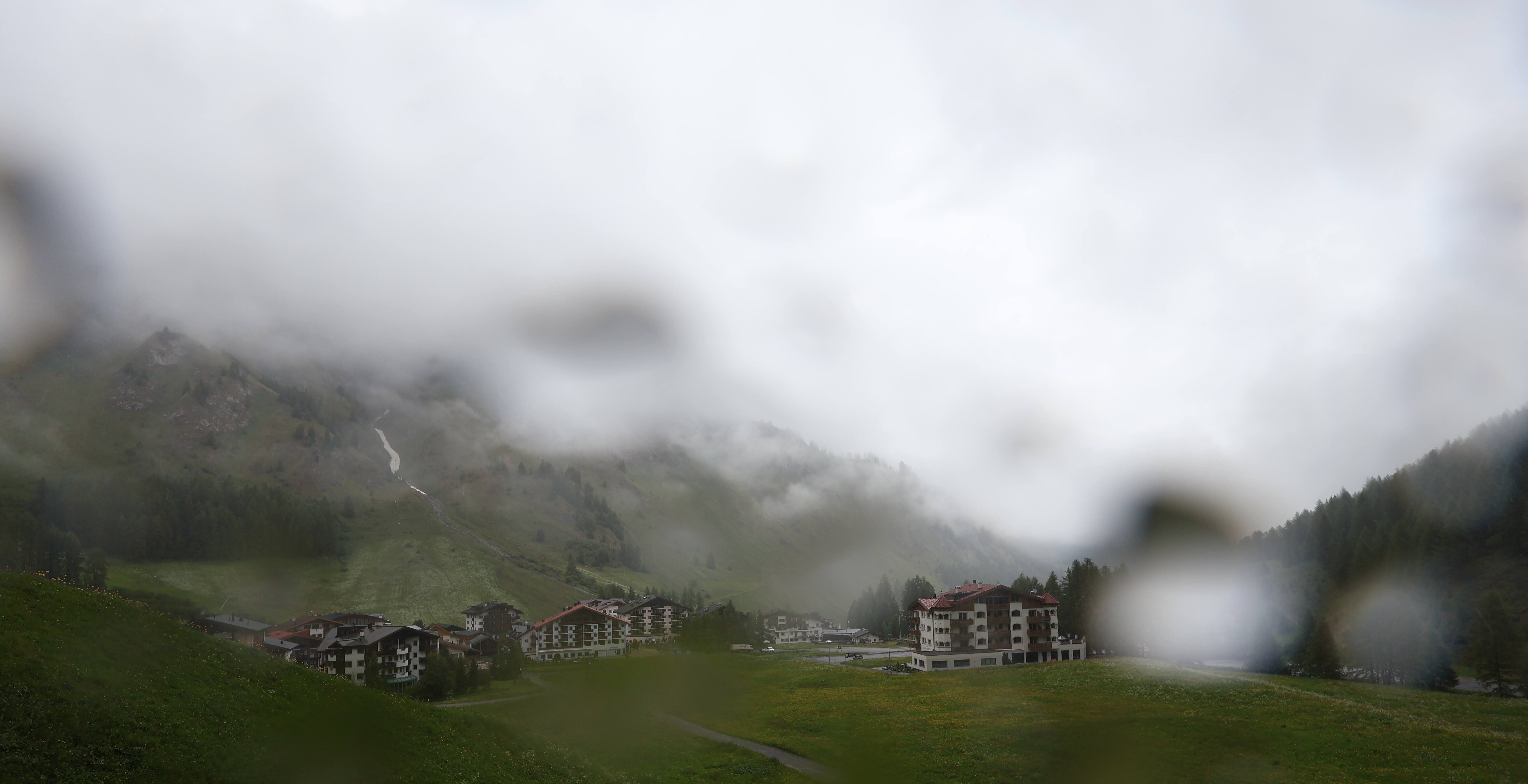 Archiv Foto Webcam Samnaun: Blick auf das Dorf