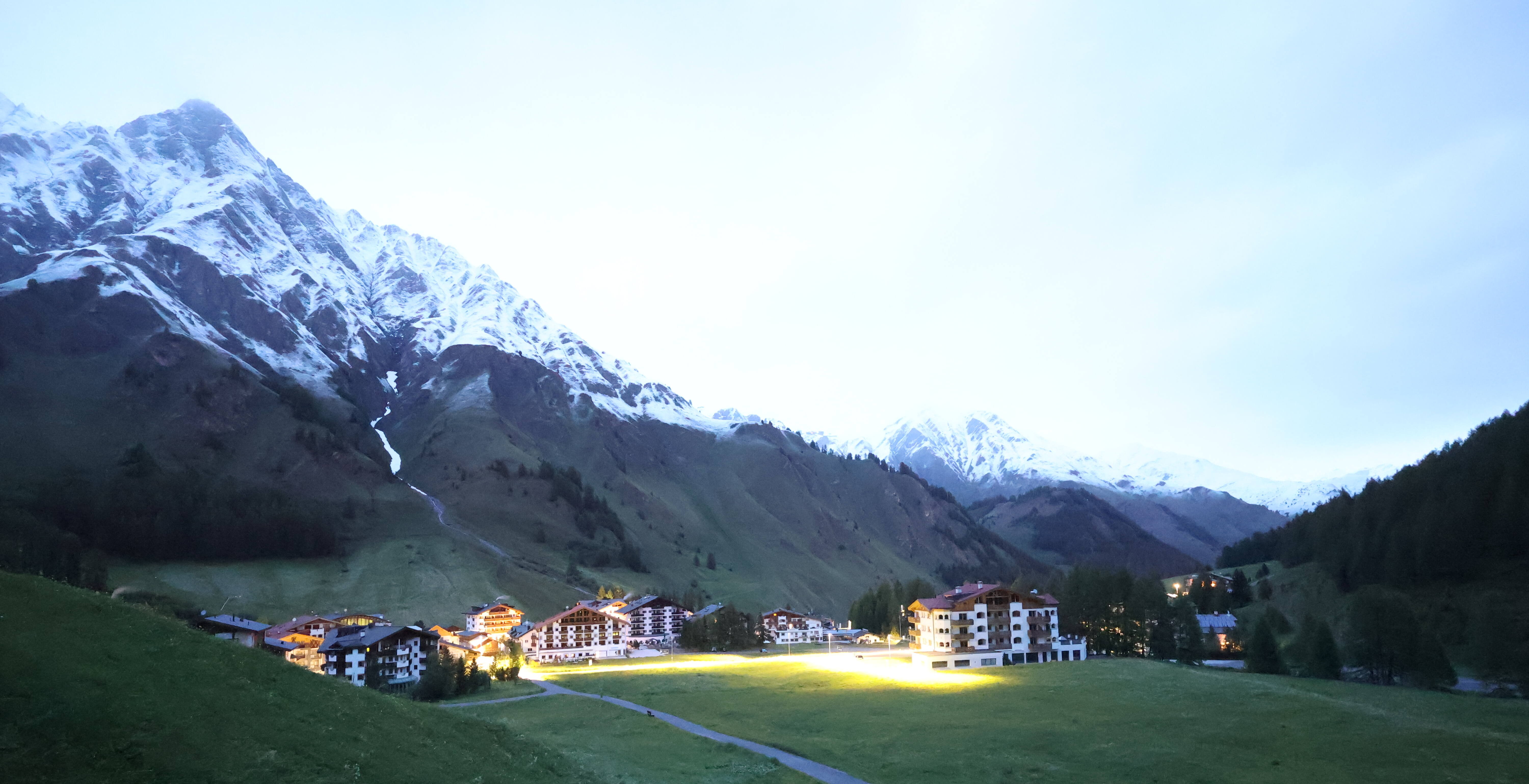 Archived image Webcam Samnaun: Village View