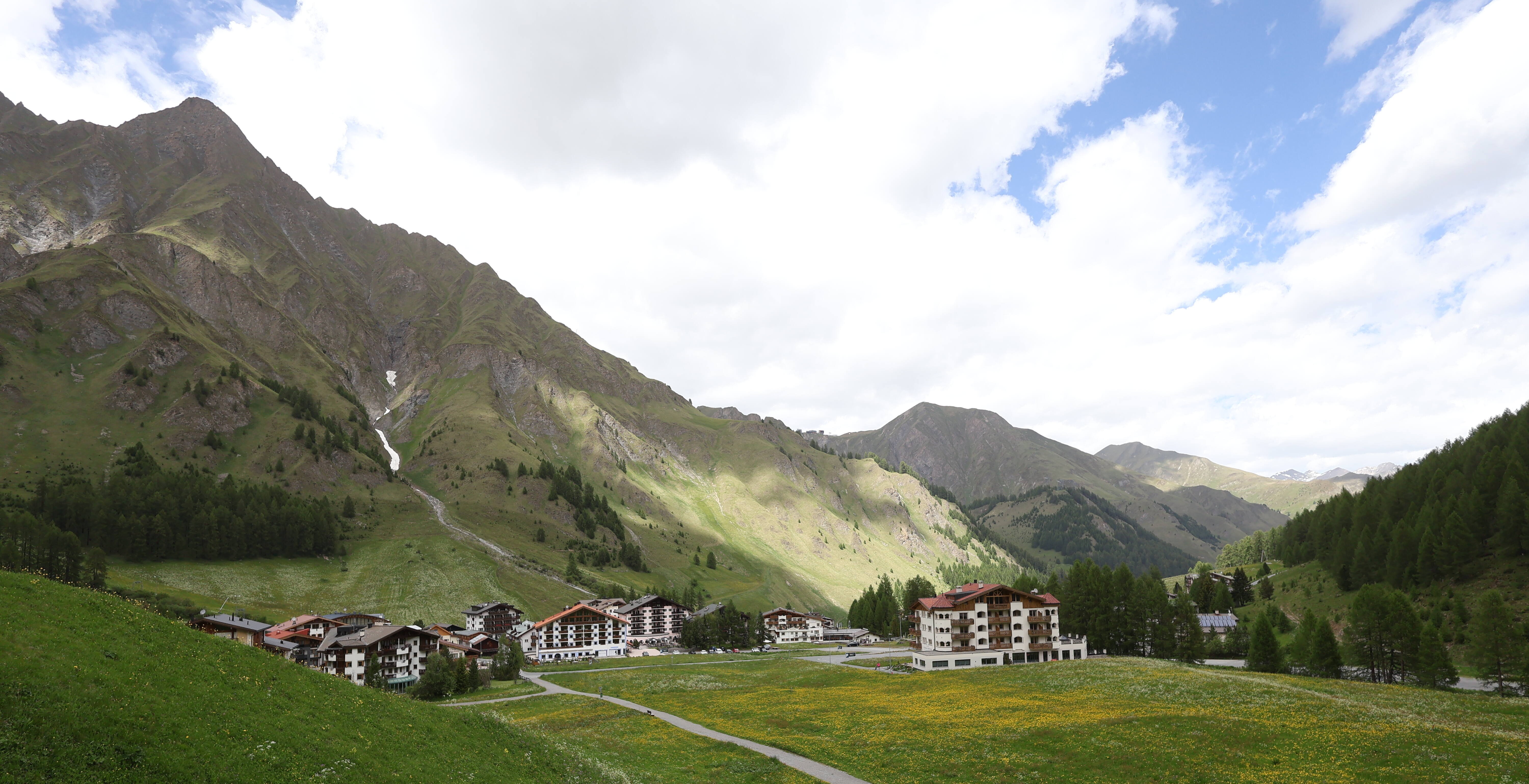 Archived image Webcam Samnaun: Village View
