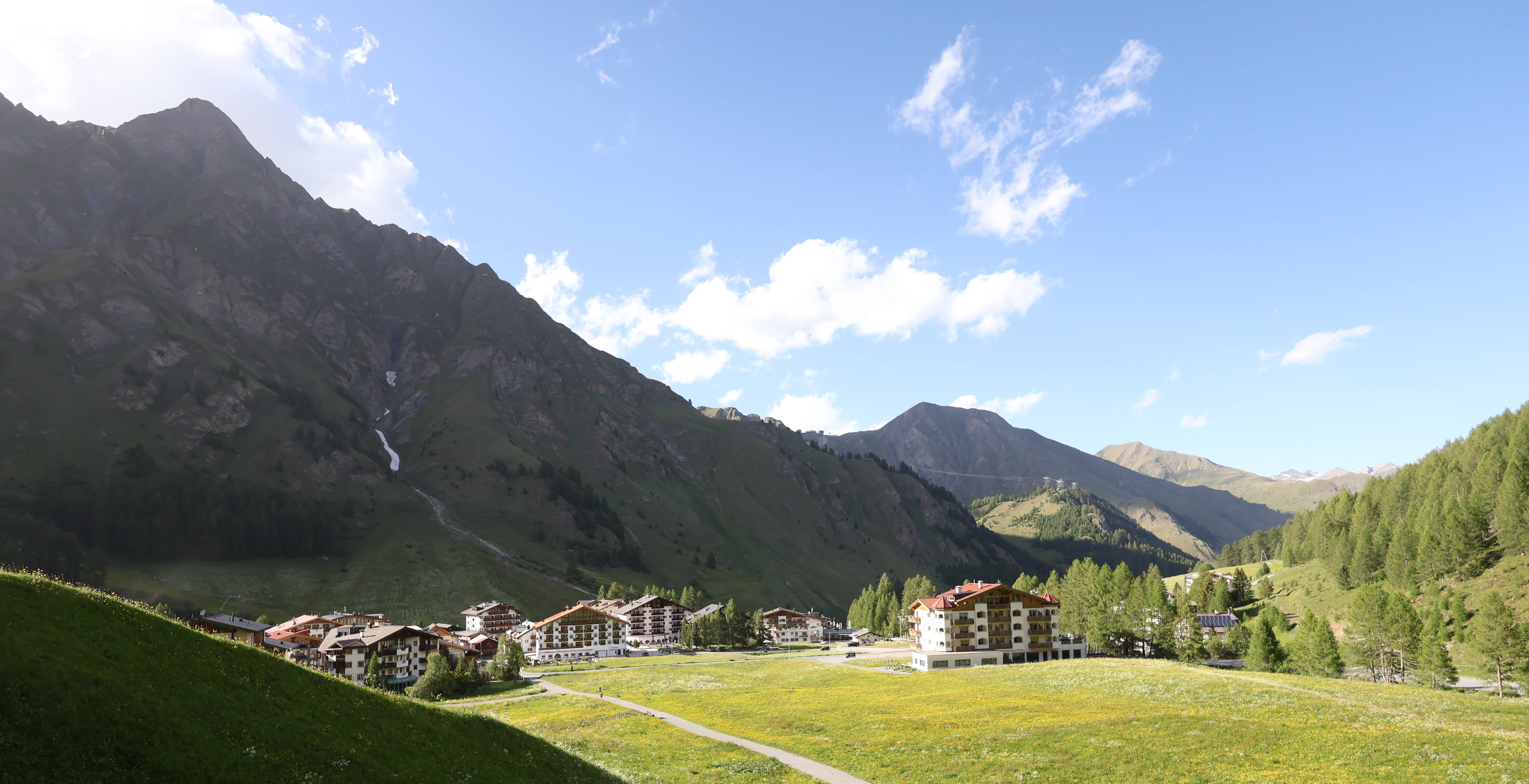 Archived image Webcam Samnaun: Village View