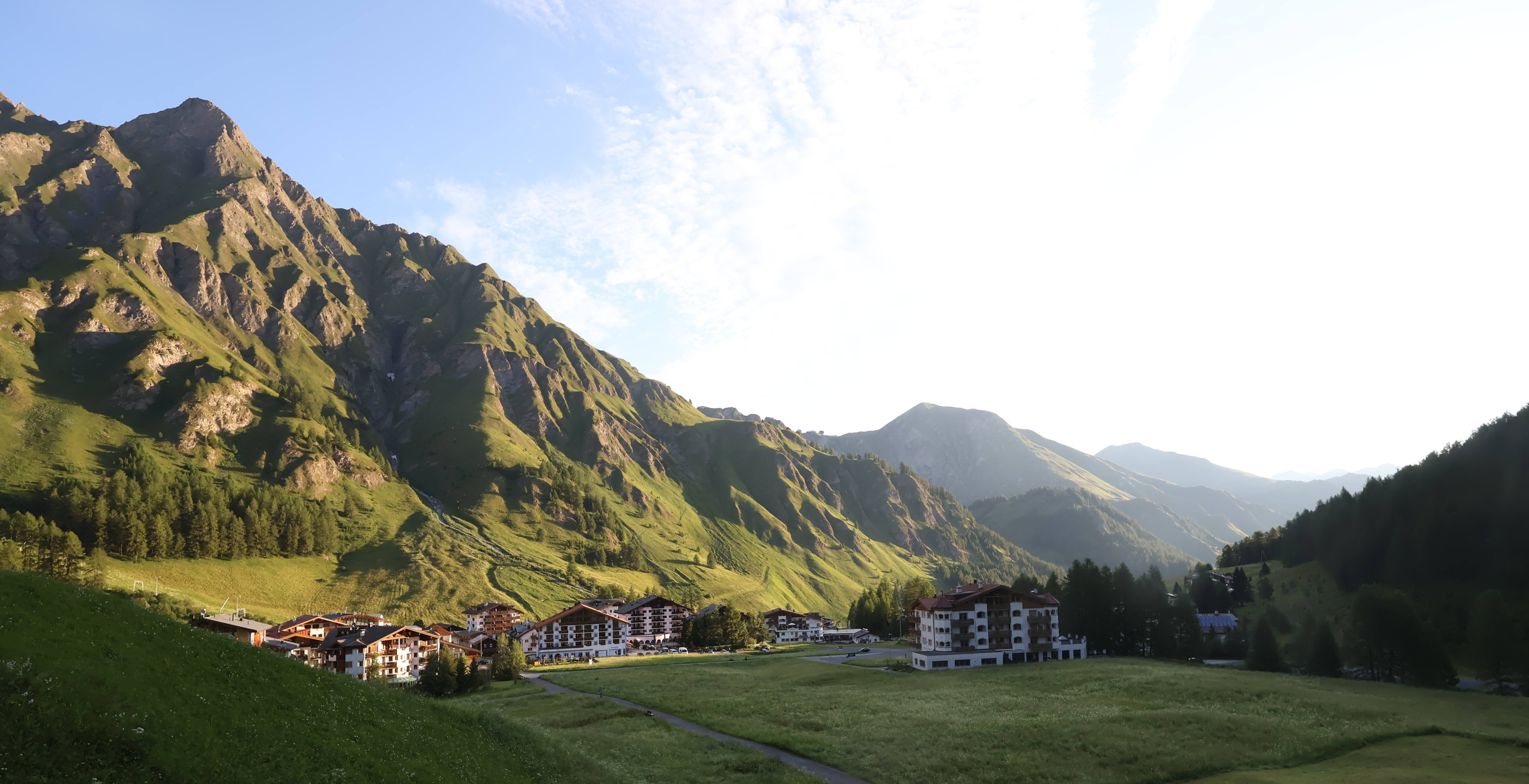 Archived image Webcam Samnaun: Village View