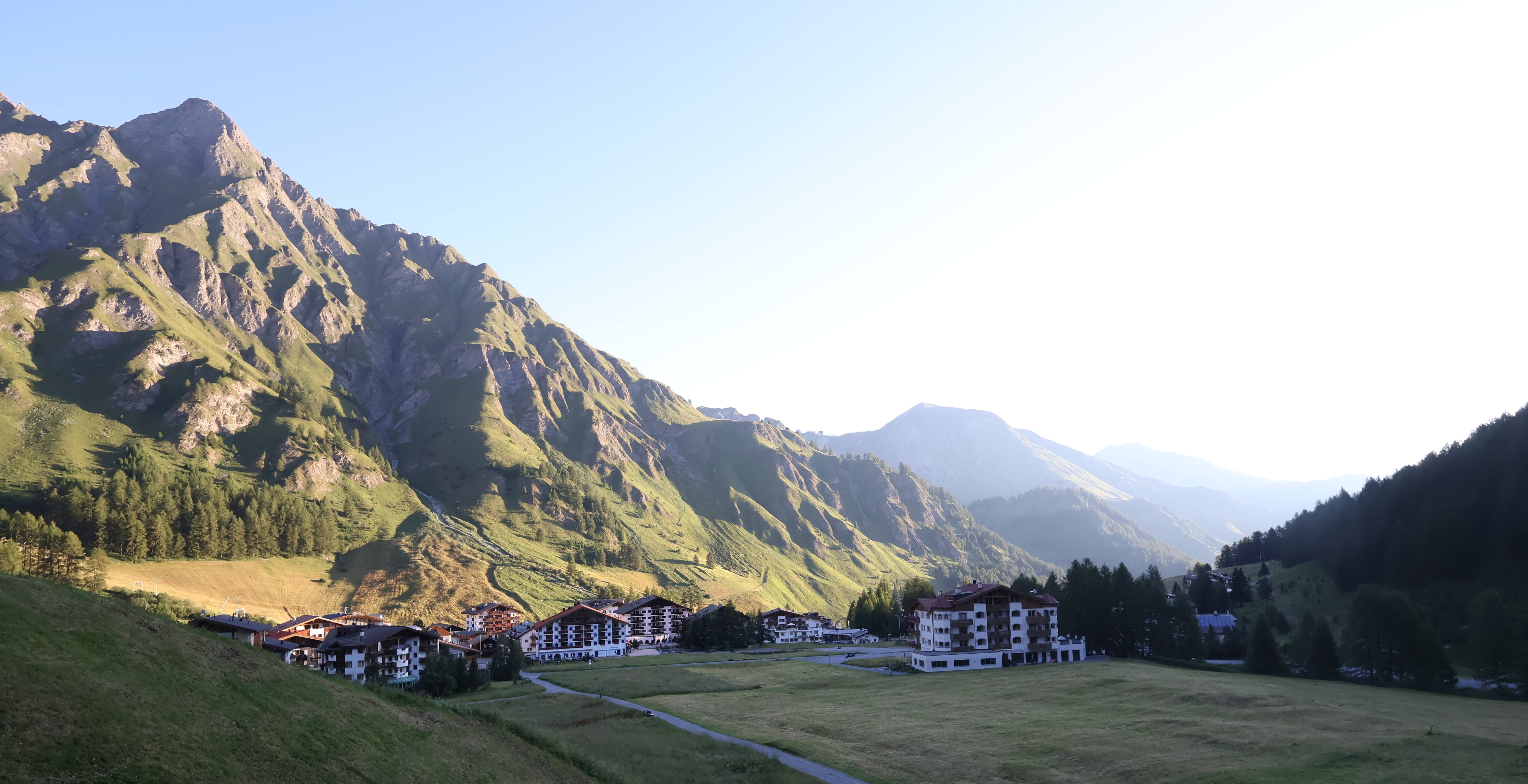 Archived image Webcam Samnaun: Village View