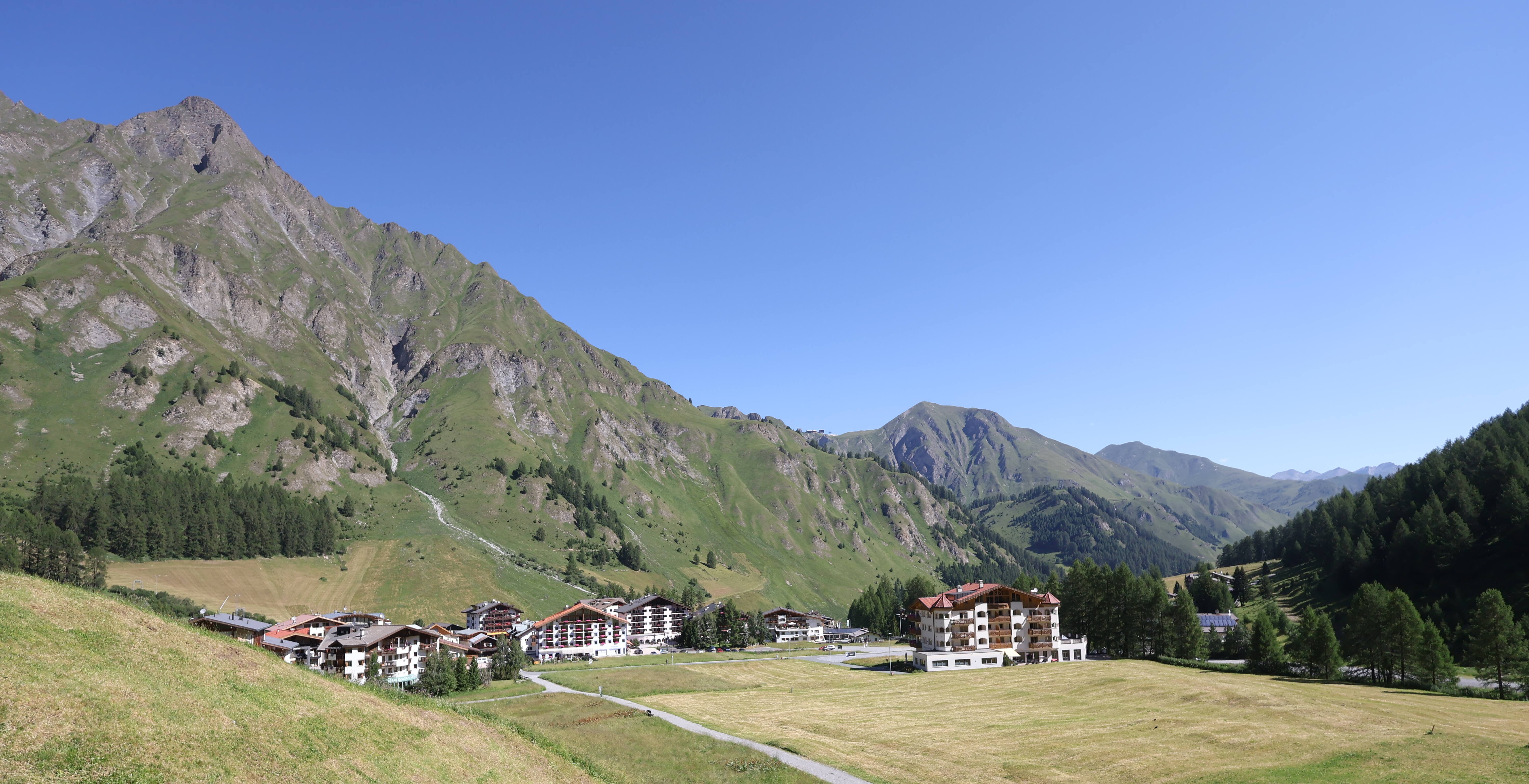 Archived image Webcam Samnaun: Village View