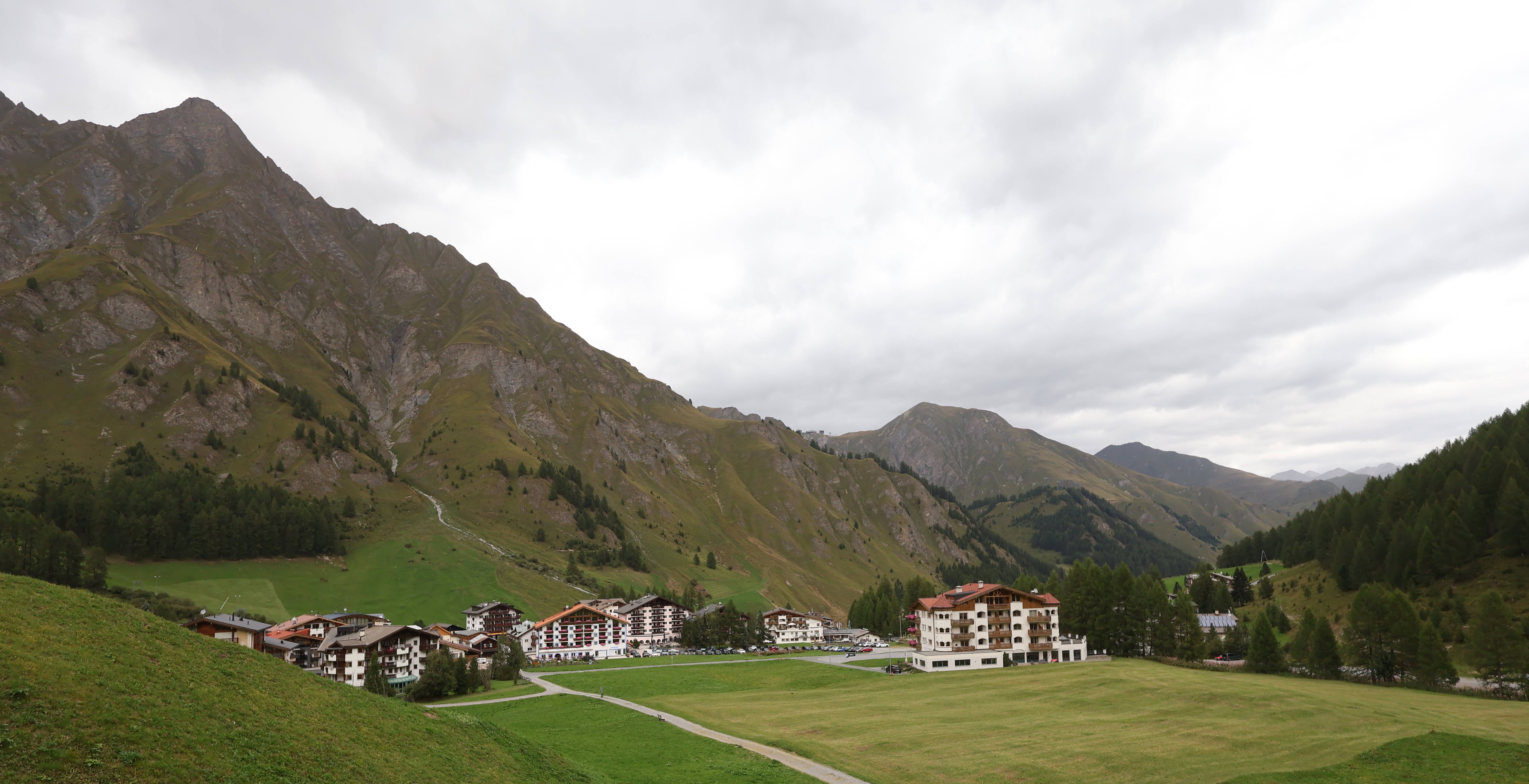 Archived image Webcam Samnaun: Village View
