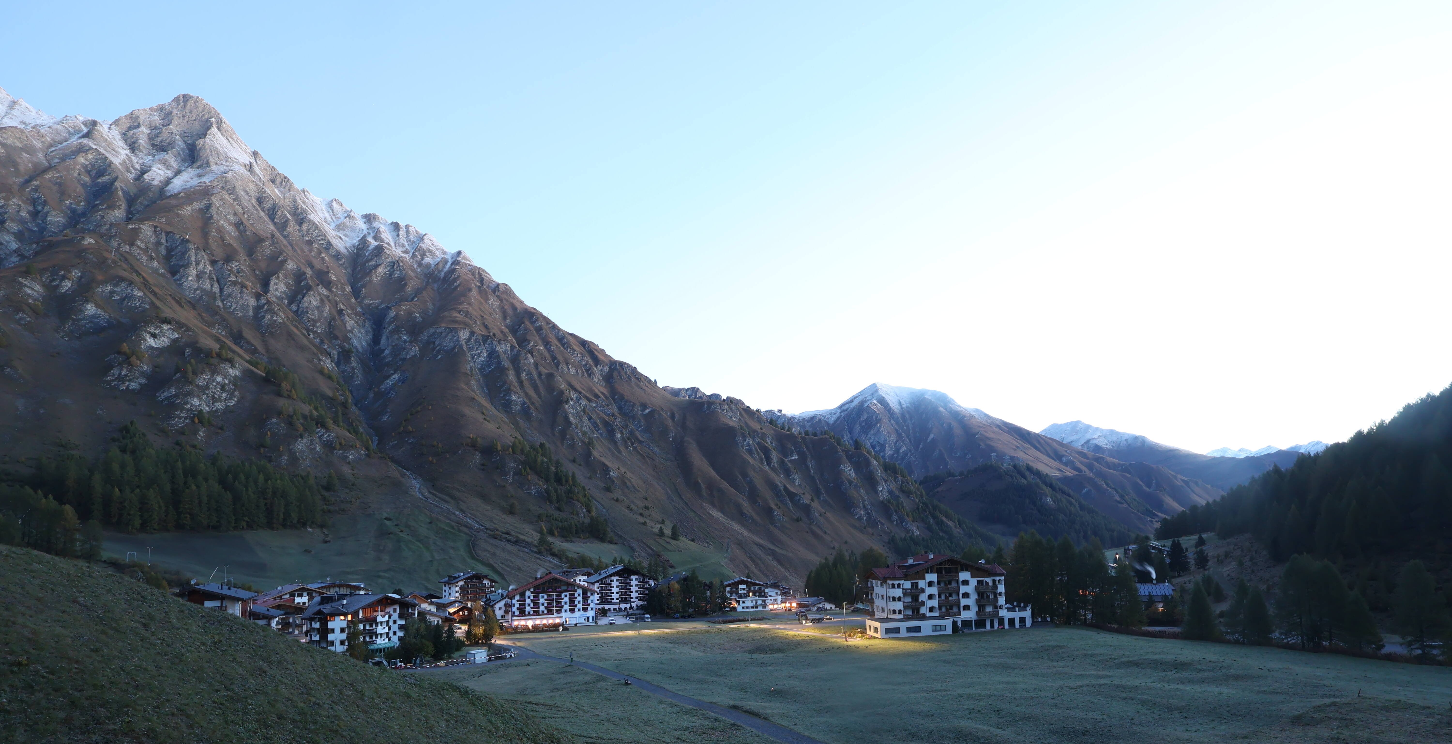 Archived image Webcam Samnaun: Village View