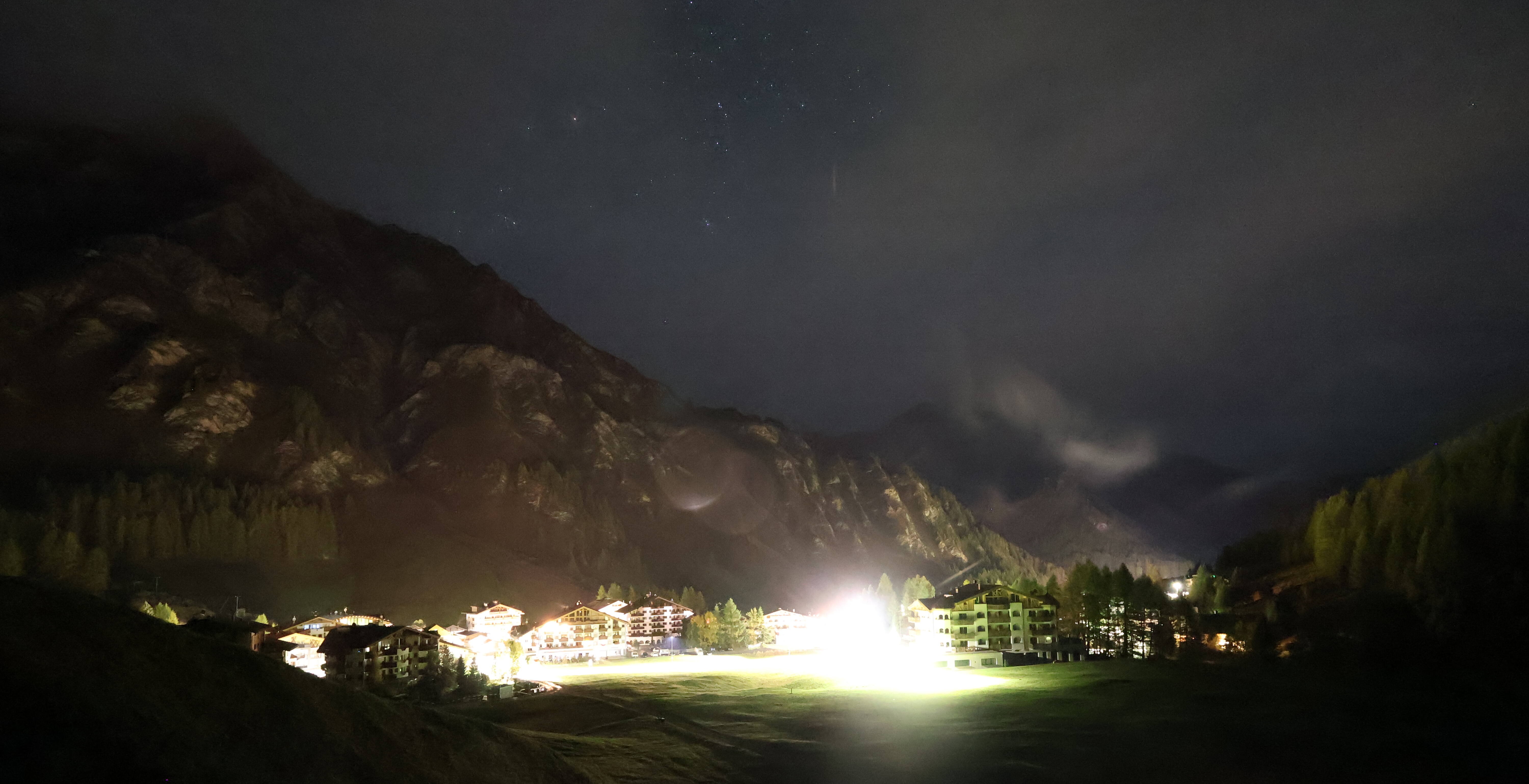 Archiv Foto Webcam Samnaun: Blick auf das Dorf