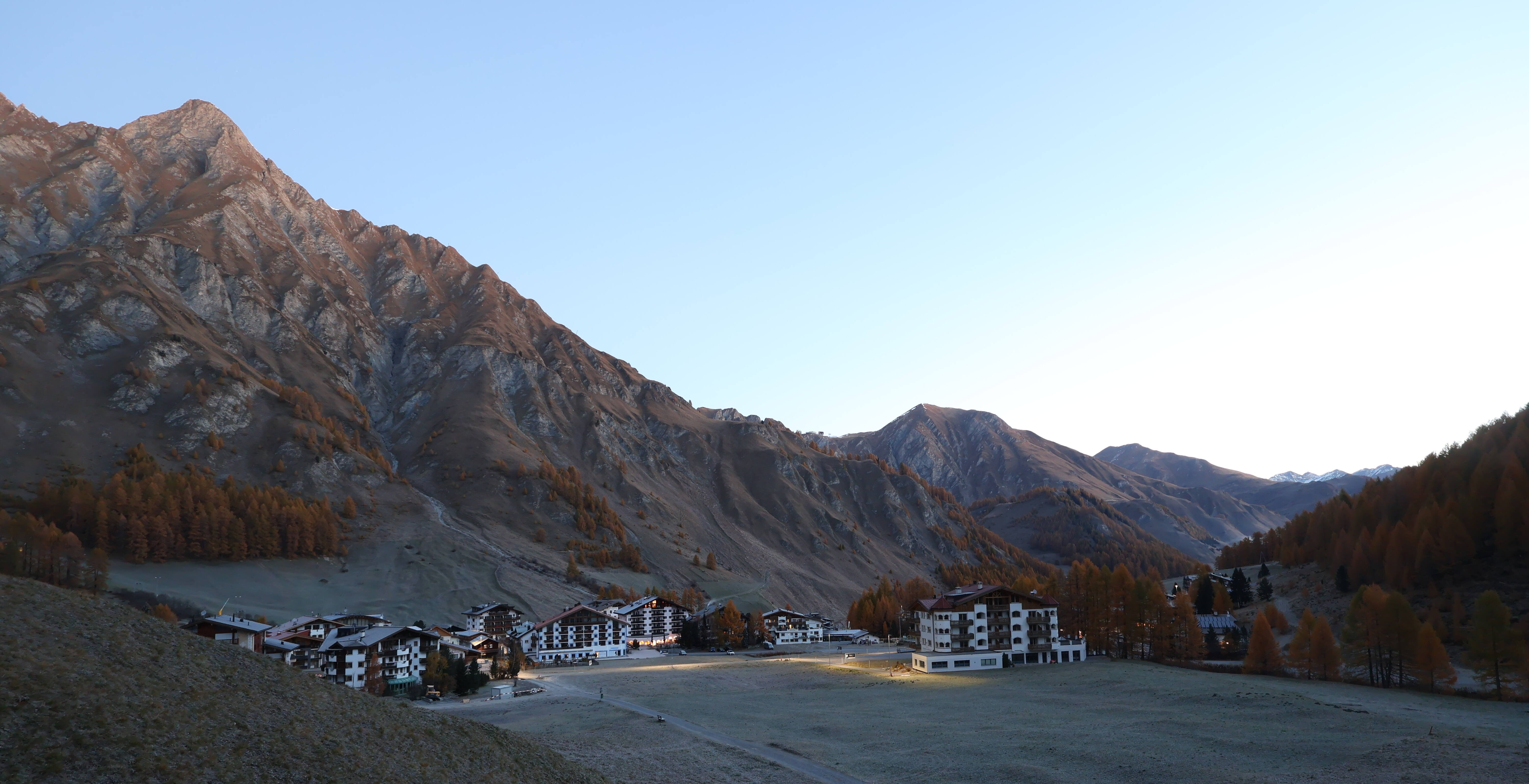 Archived image Webcam Samnaun: Village View