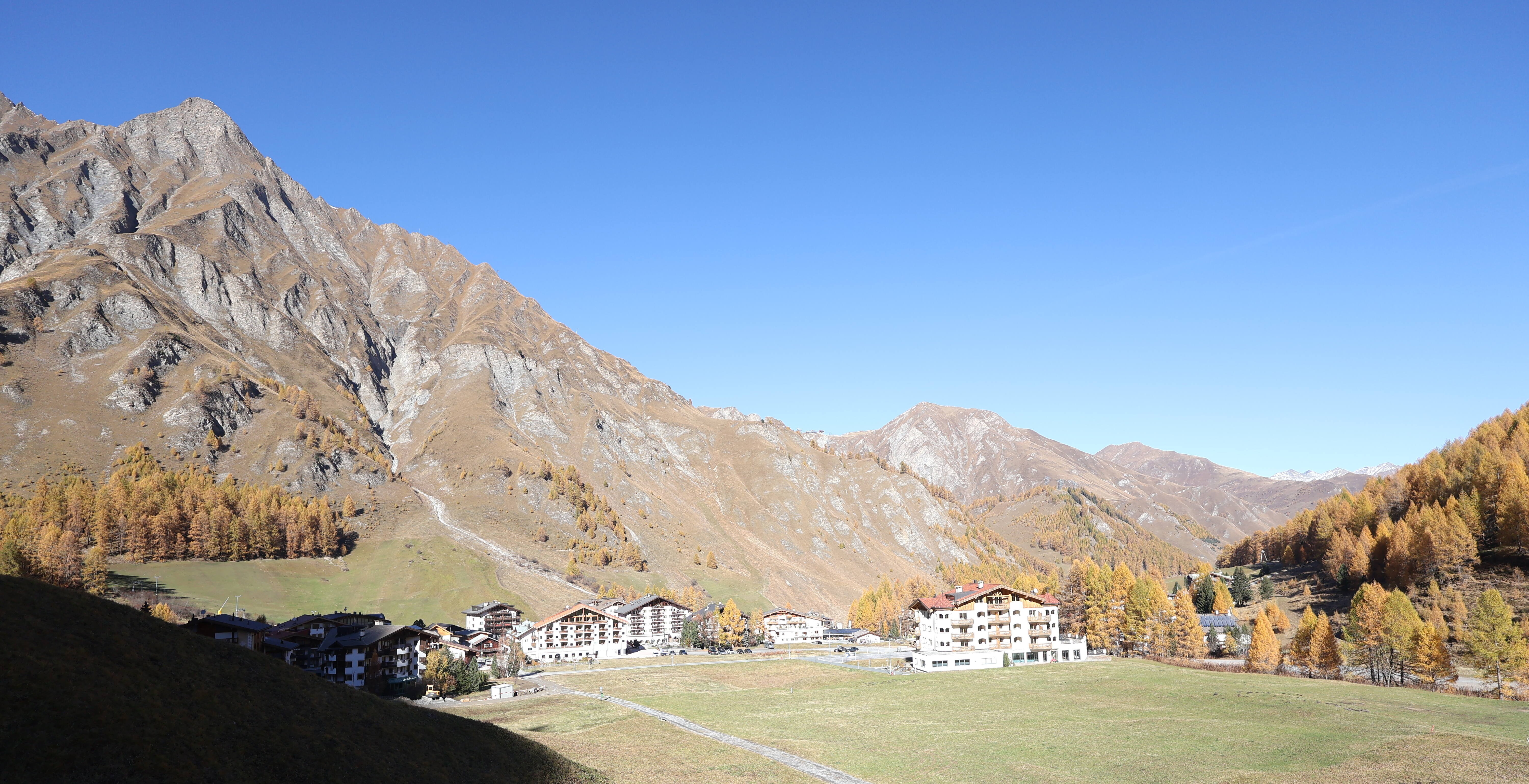 Archived image Webcam Samnaun: Village View