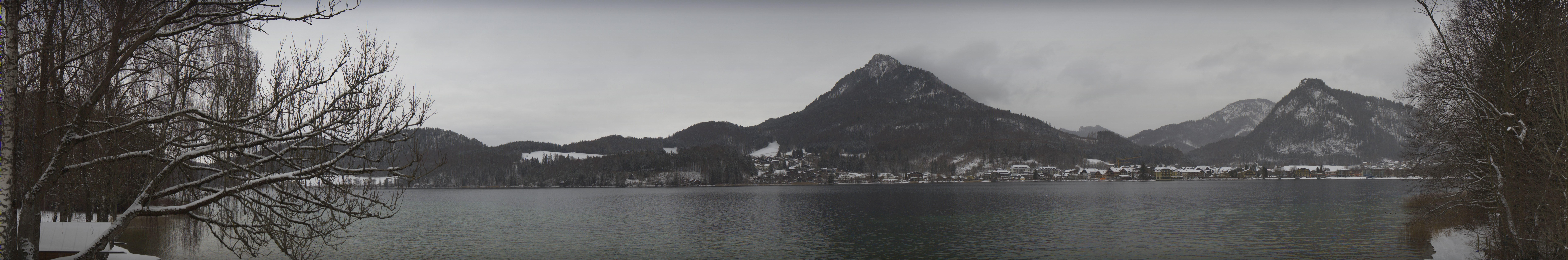 Archiv Foto Webcam Fuschlsee Panoramablick