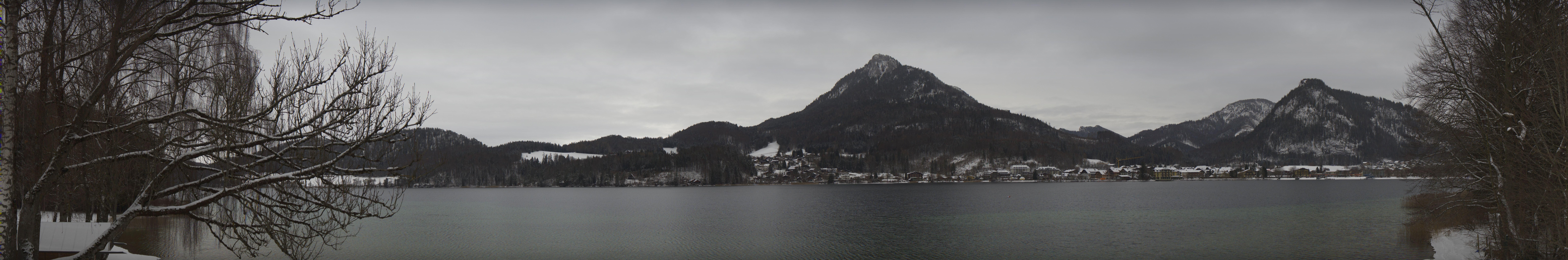 Archiv Foto Webcam Fuschlsee Panoramablick