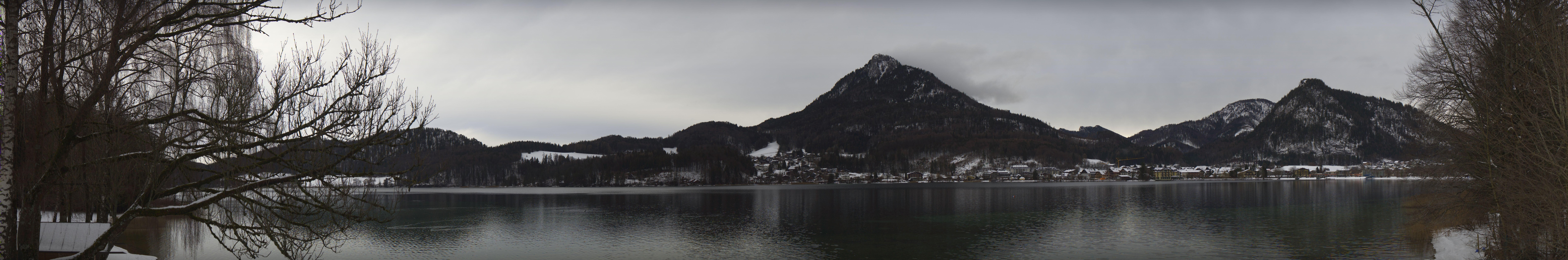 Archiv Foto Webcam Fuschlsee Panoramablick