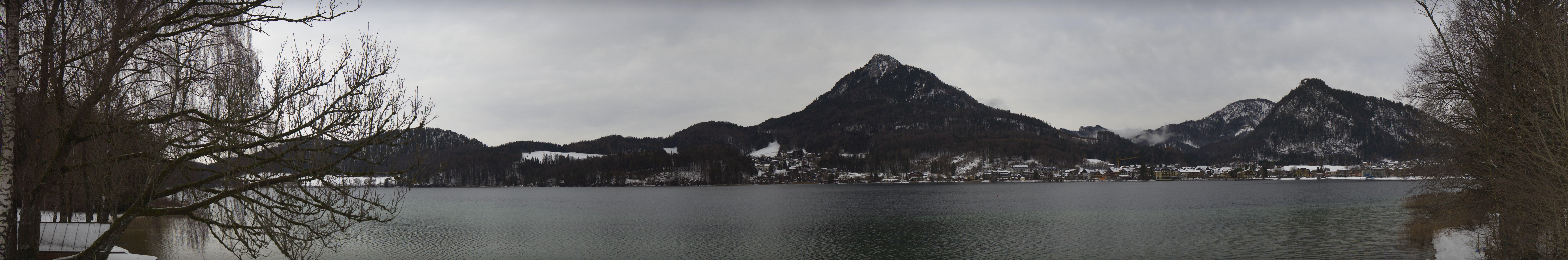 Archiv Foto Webcam Fuschlsee Panoramablick