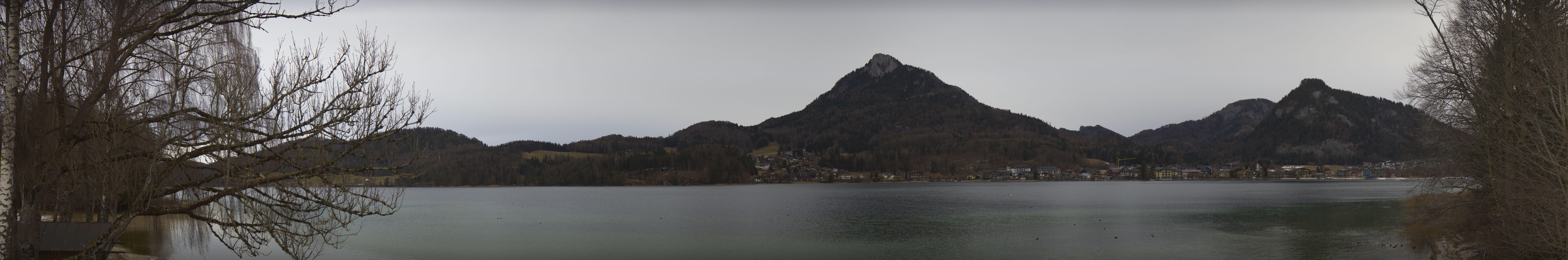 Archiv Foto Webcam Fuschlsee Panoramablick