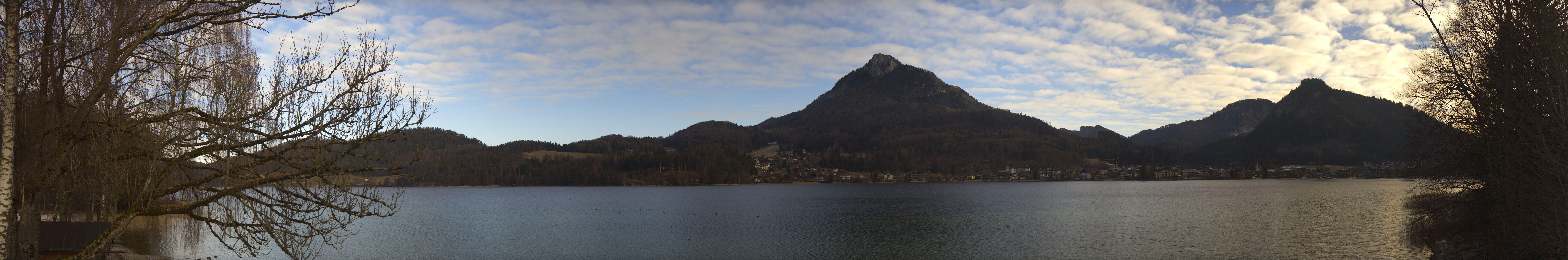 Archived image Webcam Fuschl am See: Panoramic View
