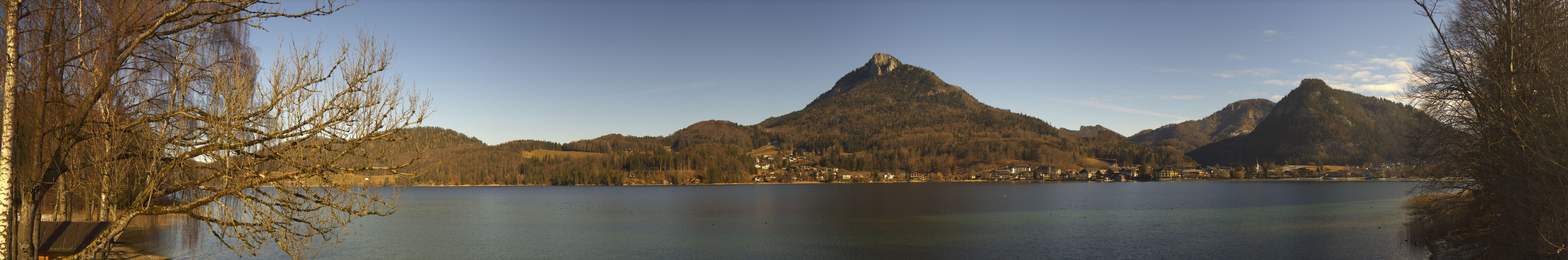 Archived image Webcam Fuschl am See: Panoramic View