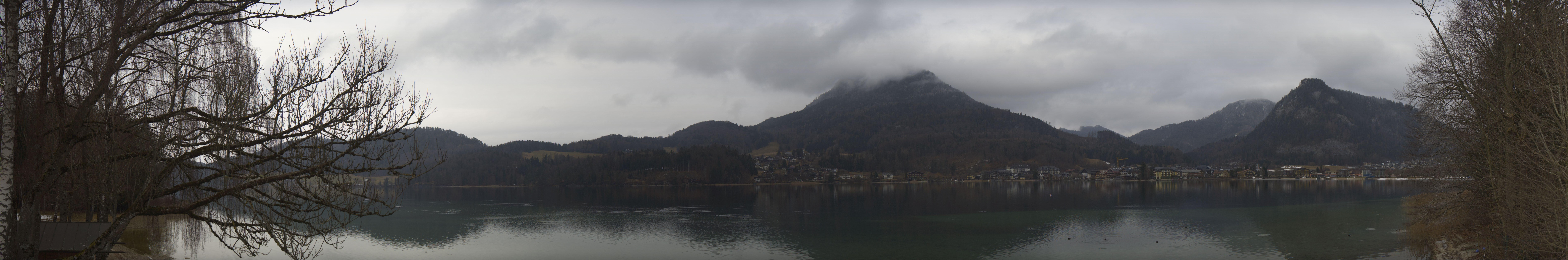 Archiv Foto Webcam Fuschlsee Panoramablick
