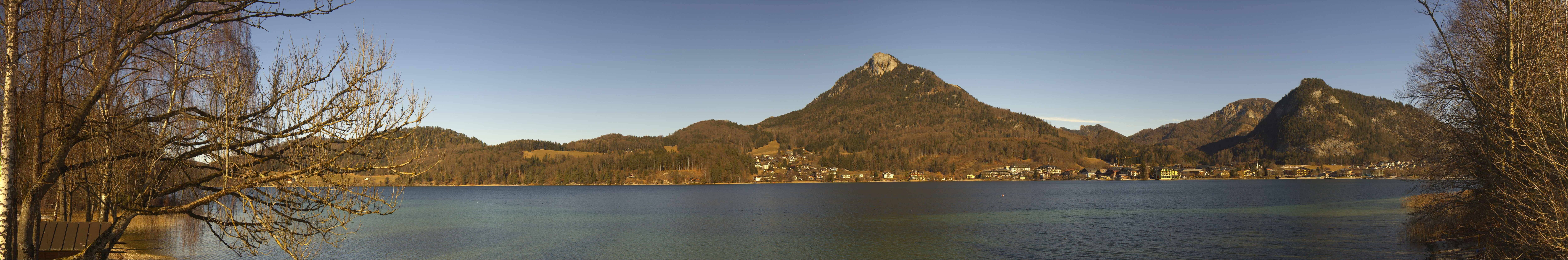 Archiv Foto Webcam Fuschlsee Panoramablick