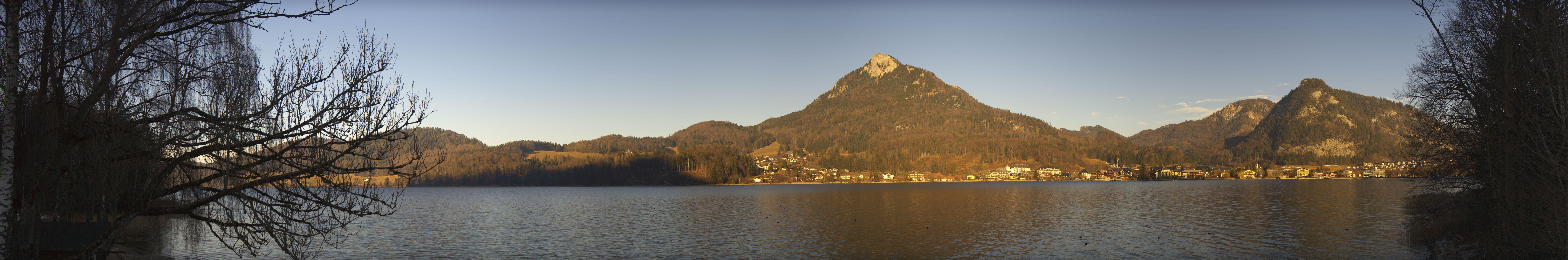 Archiv Foto Webcam Fuschlsee Panoramablick