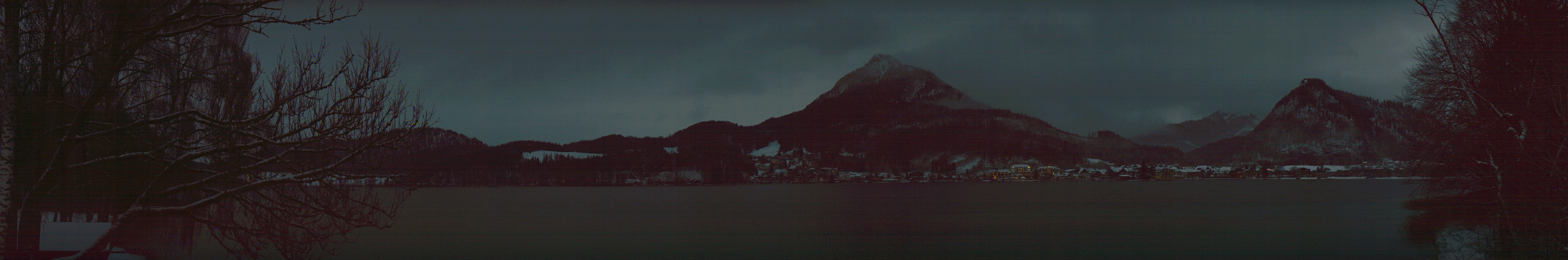 Archiv Foto Webcam Fuschlsee Panoramablick